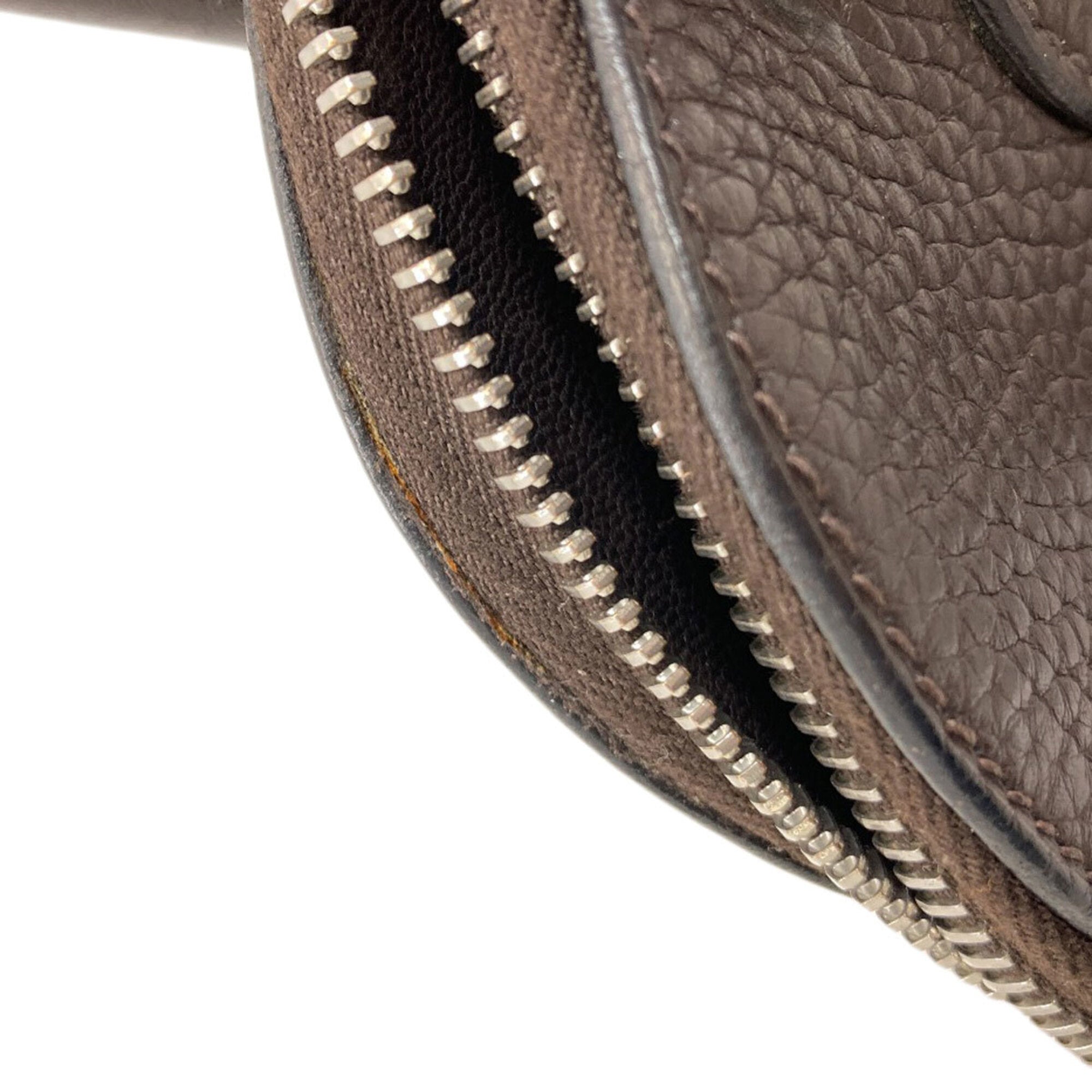 Hermes Dark Brown Handbag (Pre-Owned)