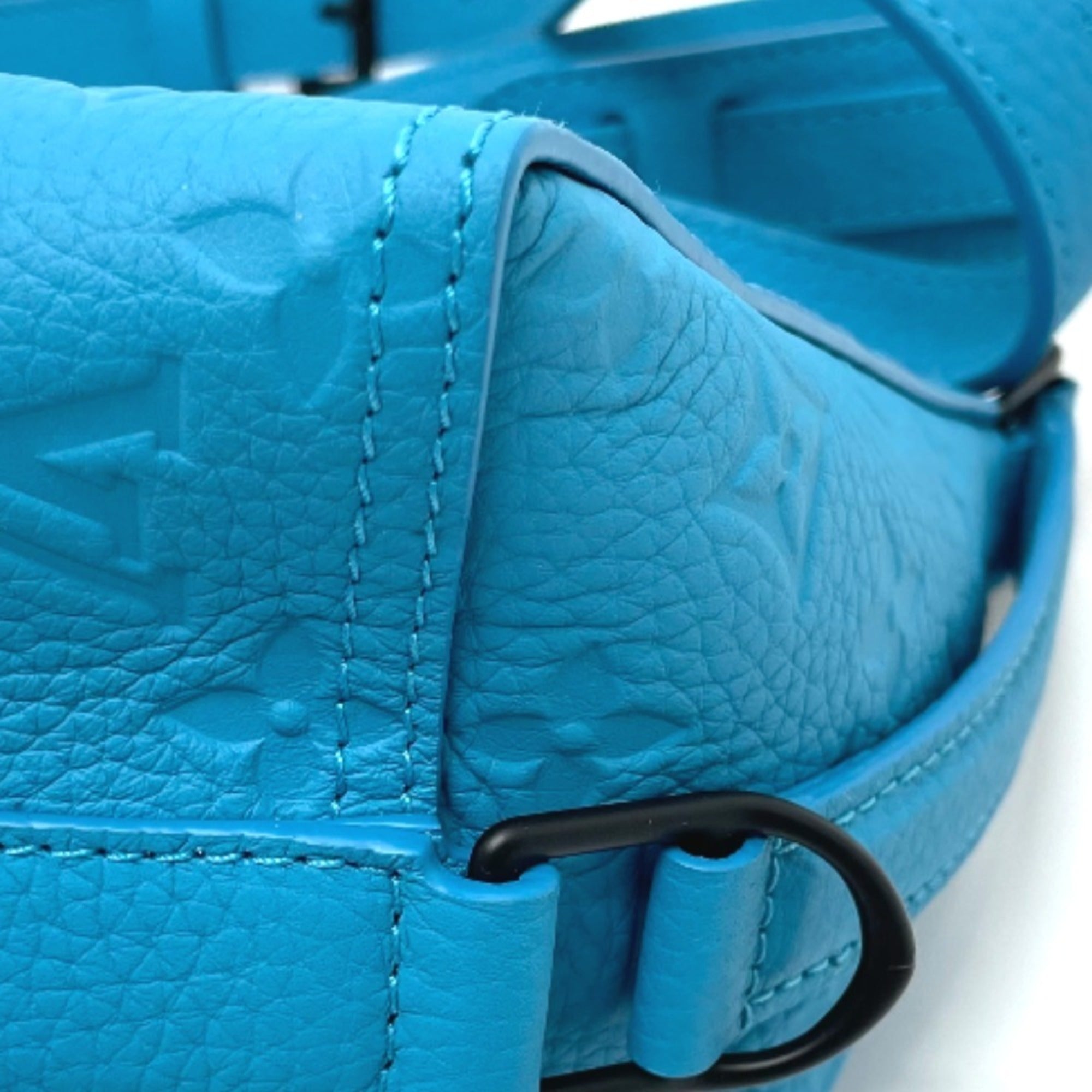 Louis Vuitton Blue Monogram Empreinte Shoulder Bag (Pre-Owned)
