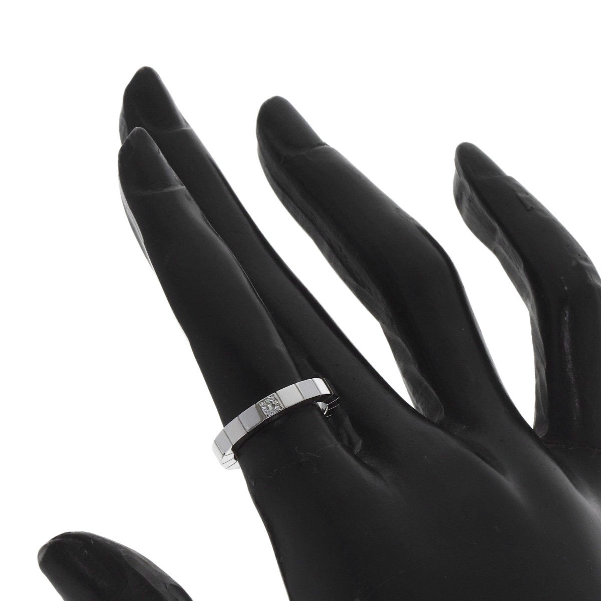 Cartier Lanieres White Gold (18K) Band Ring (Pre-Owned)