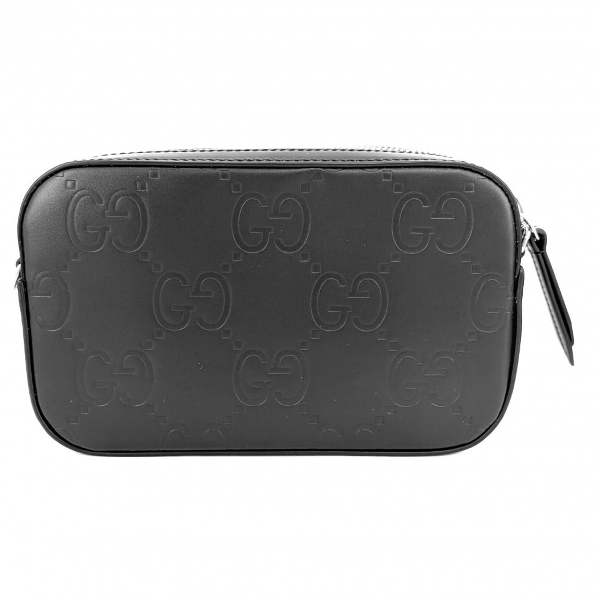 Gucci Black Leather Shoulder Bag (Pre-Owned)
