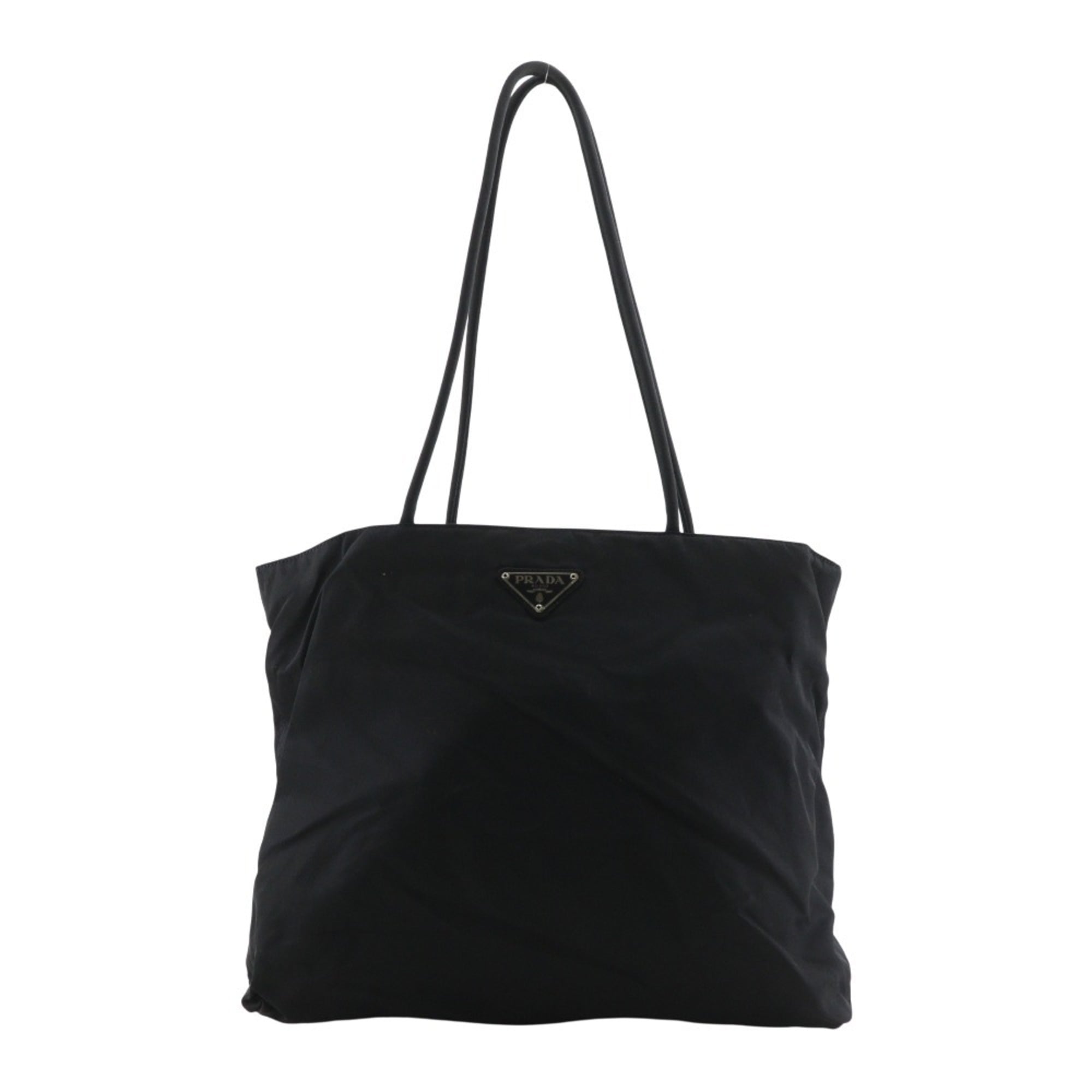 Prada Black Nylon Tote Bag (Pre-Owned)
