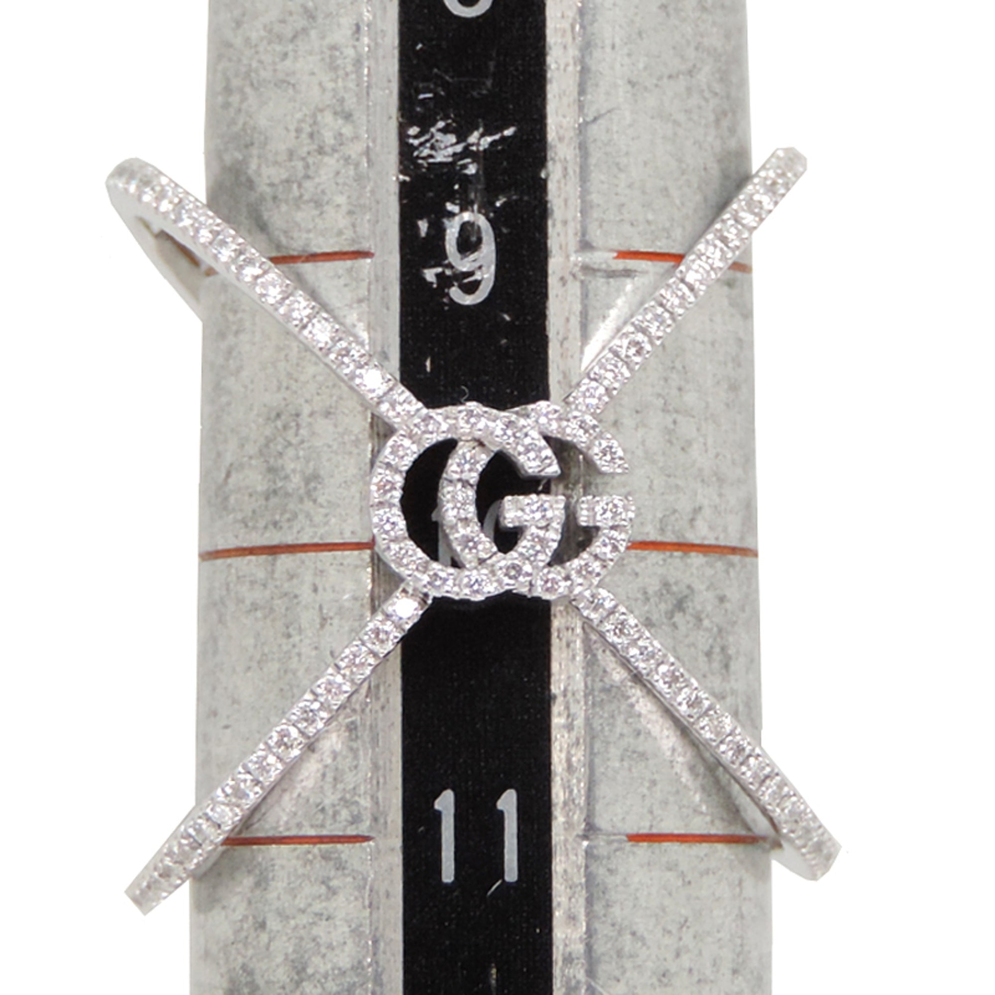 Gucci White Gold (18K) Band Ring (Pre-Owned)