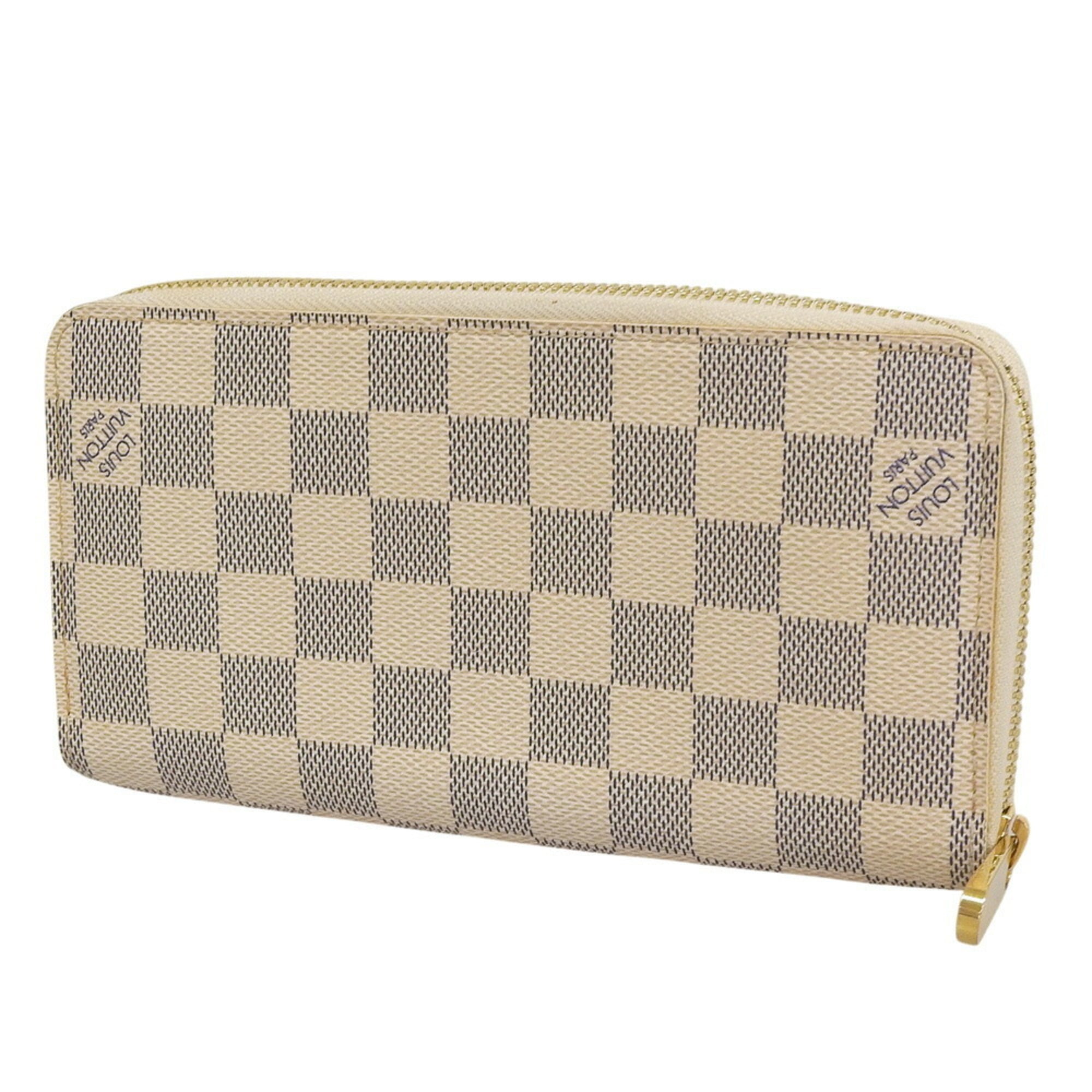 Louis Vuitton Damier Azur Damier Azur Long Wallet (Bi-Fold) (Pre-Owned)