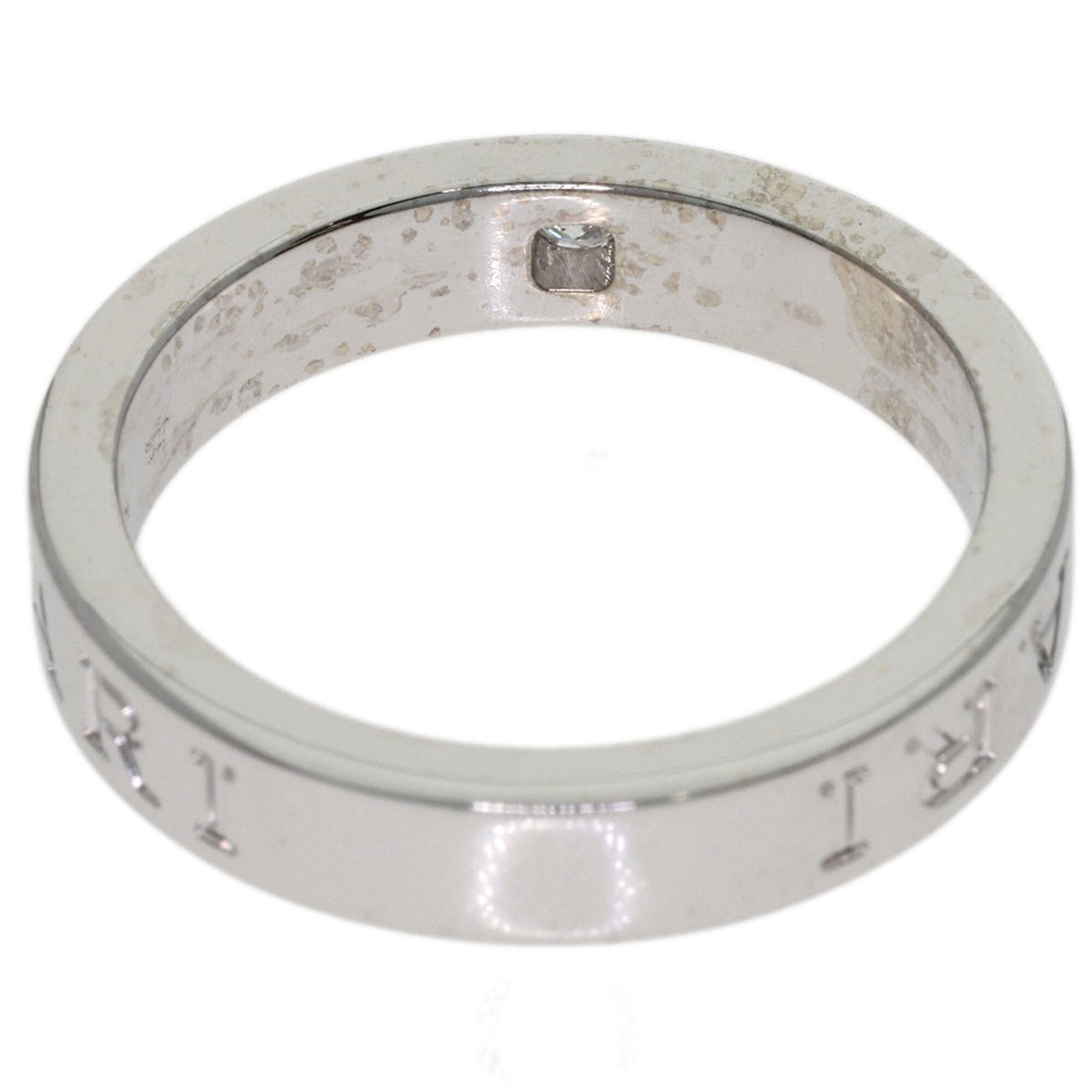 Bvlgari White Gold (18K) Band Ring (Pre-Owned)