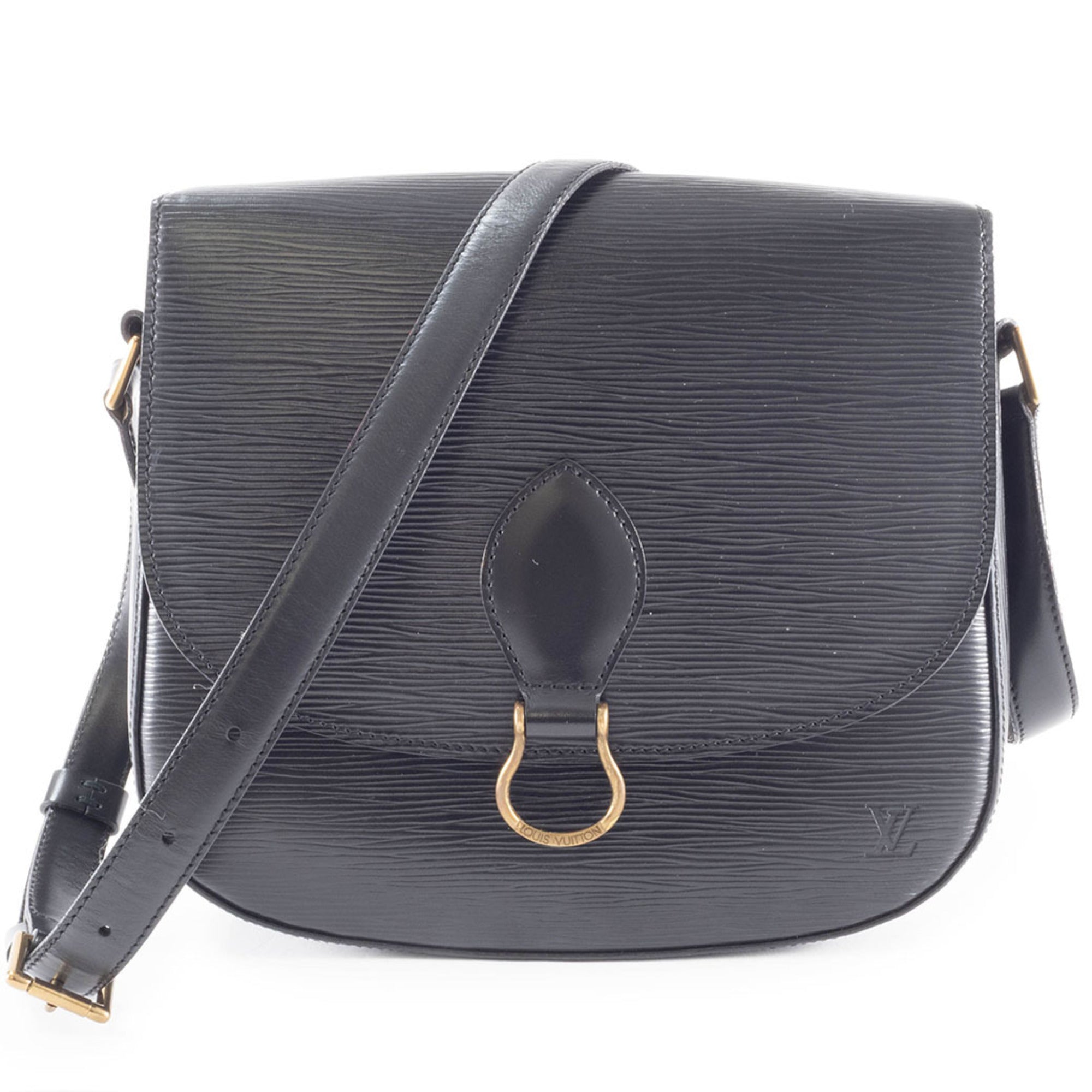 Louis Vuitton Black Epi Leather Shoulder Bag (Pre-Owned)