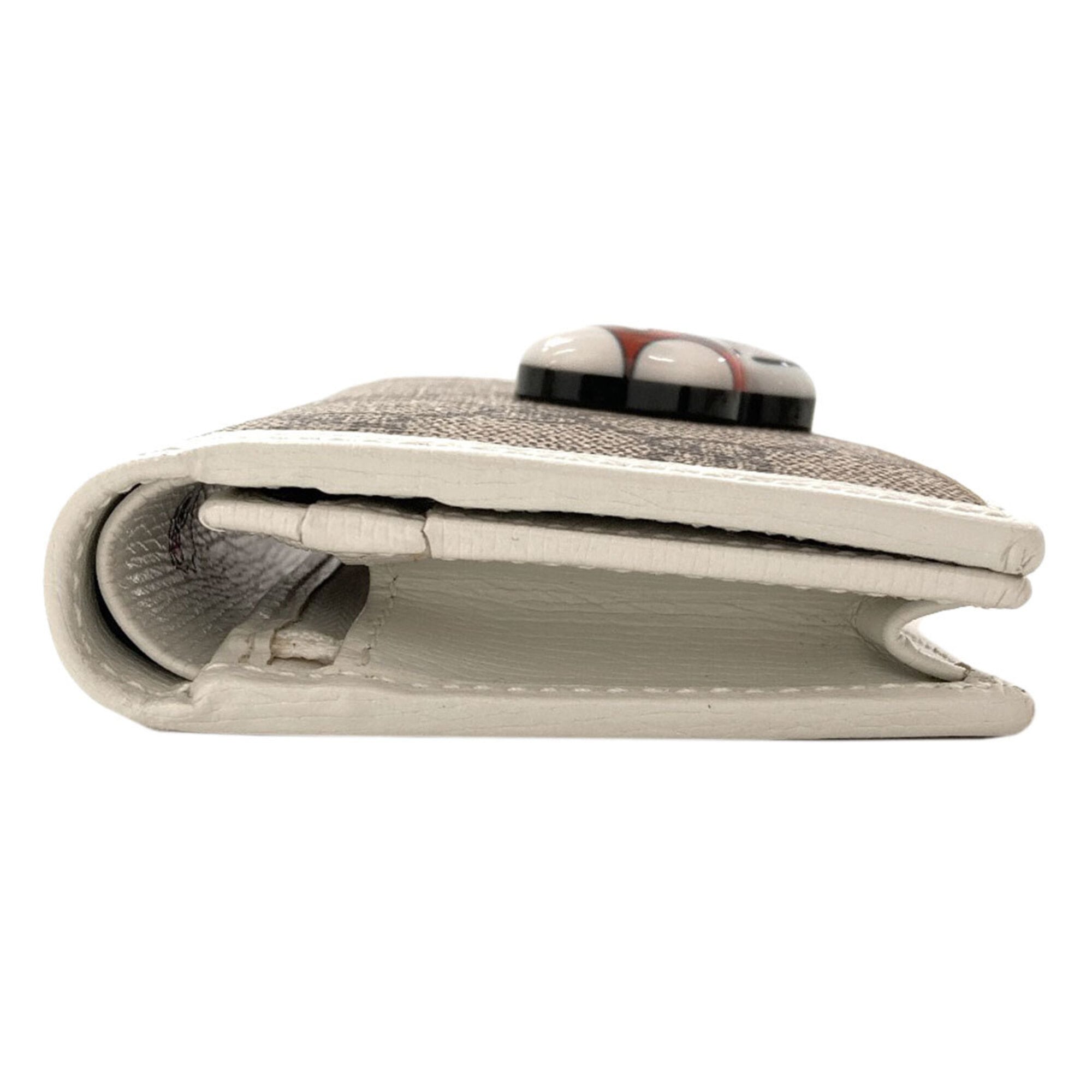 Gucci Brown Pvc Wallet (Bi-Fold) (Pre-Owned)