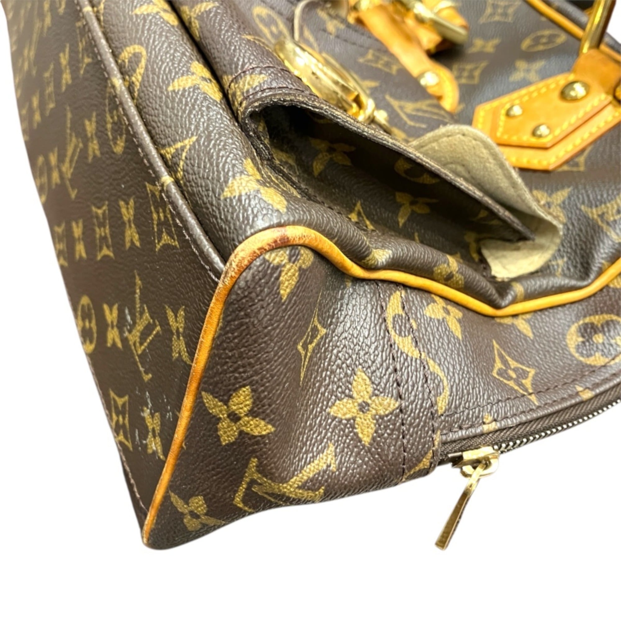Louis Vuitton Galle Monogram Monogram Canvas Handbag (Pre-Owned)