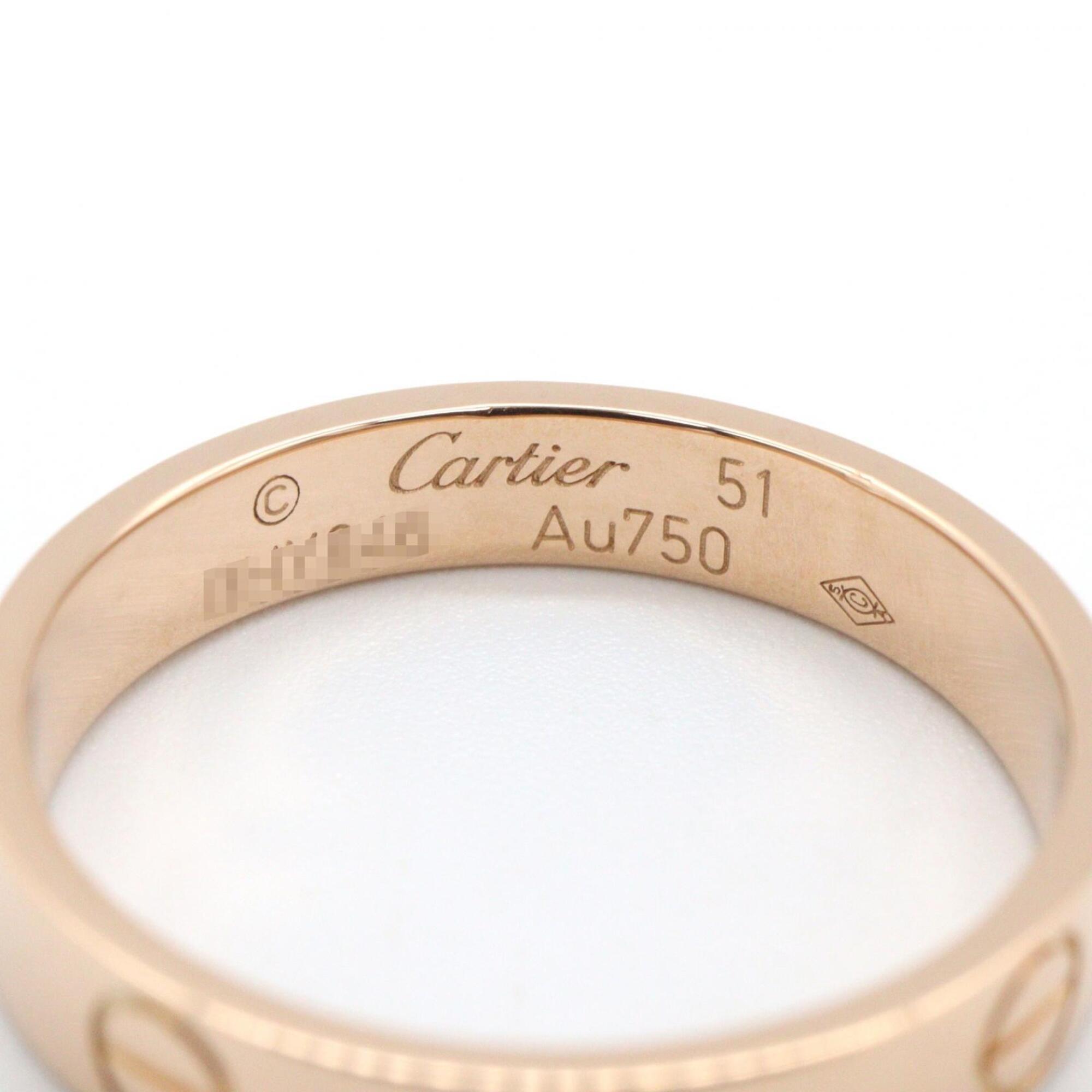 Cartier Gold Pink Gold (18K) Band Ring (Pre-Owned)