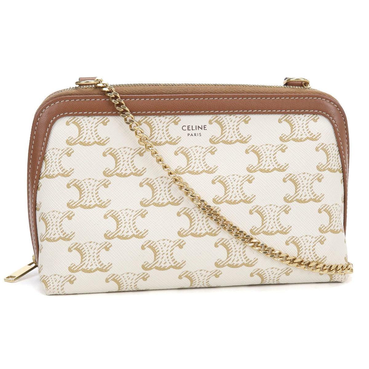 Celine White Pvc Shoulder Bag (Pre-Owned)