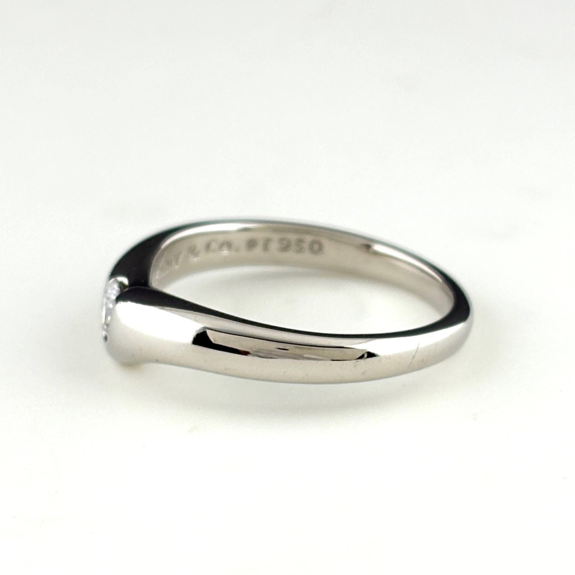 Tiffany Platinum 950 Band Ring (Pre-Owned)