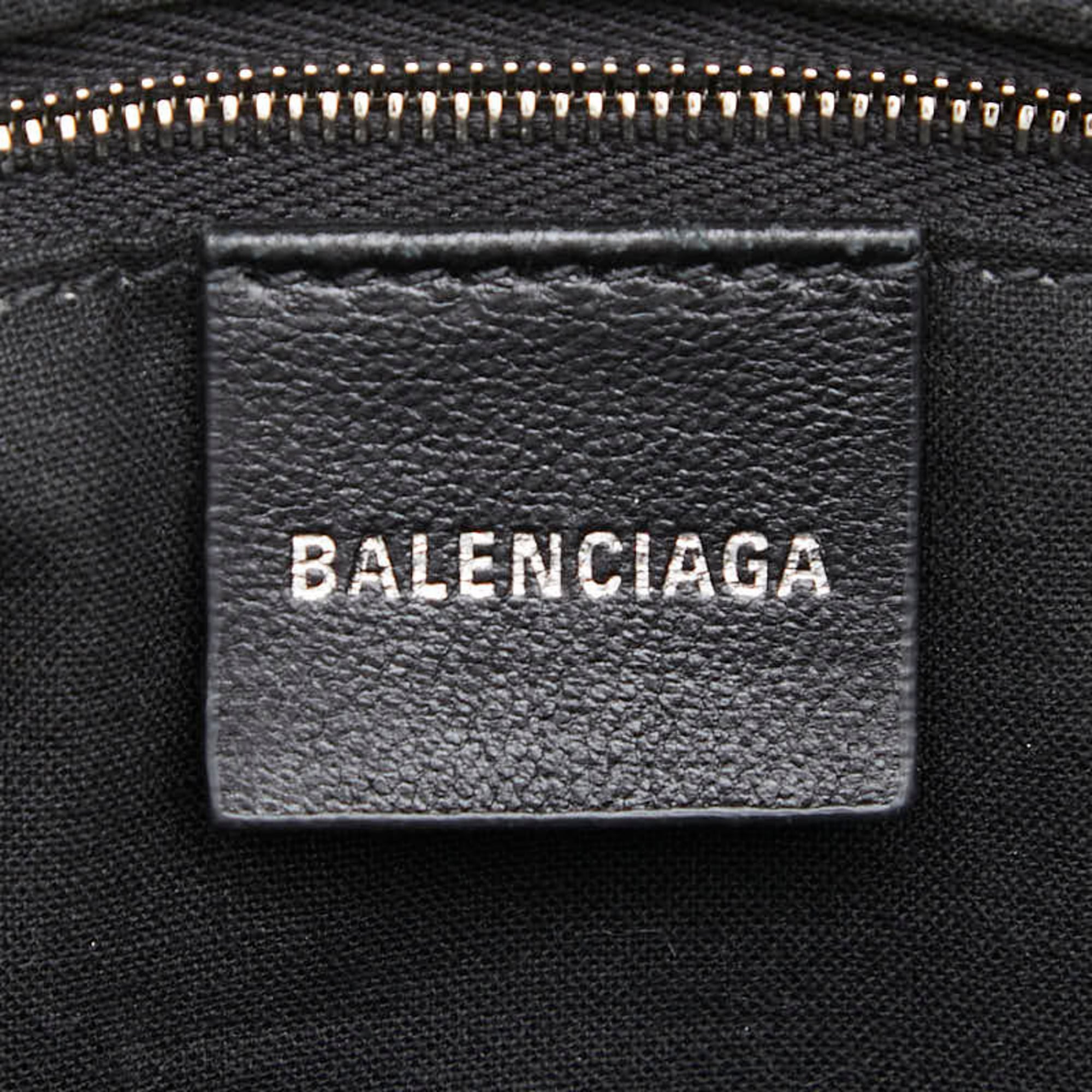 Balenciaga Black Pvc Shoulder Bag (Pre-Owned)