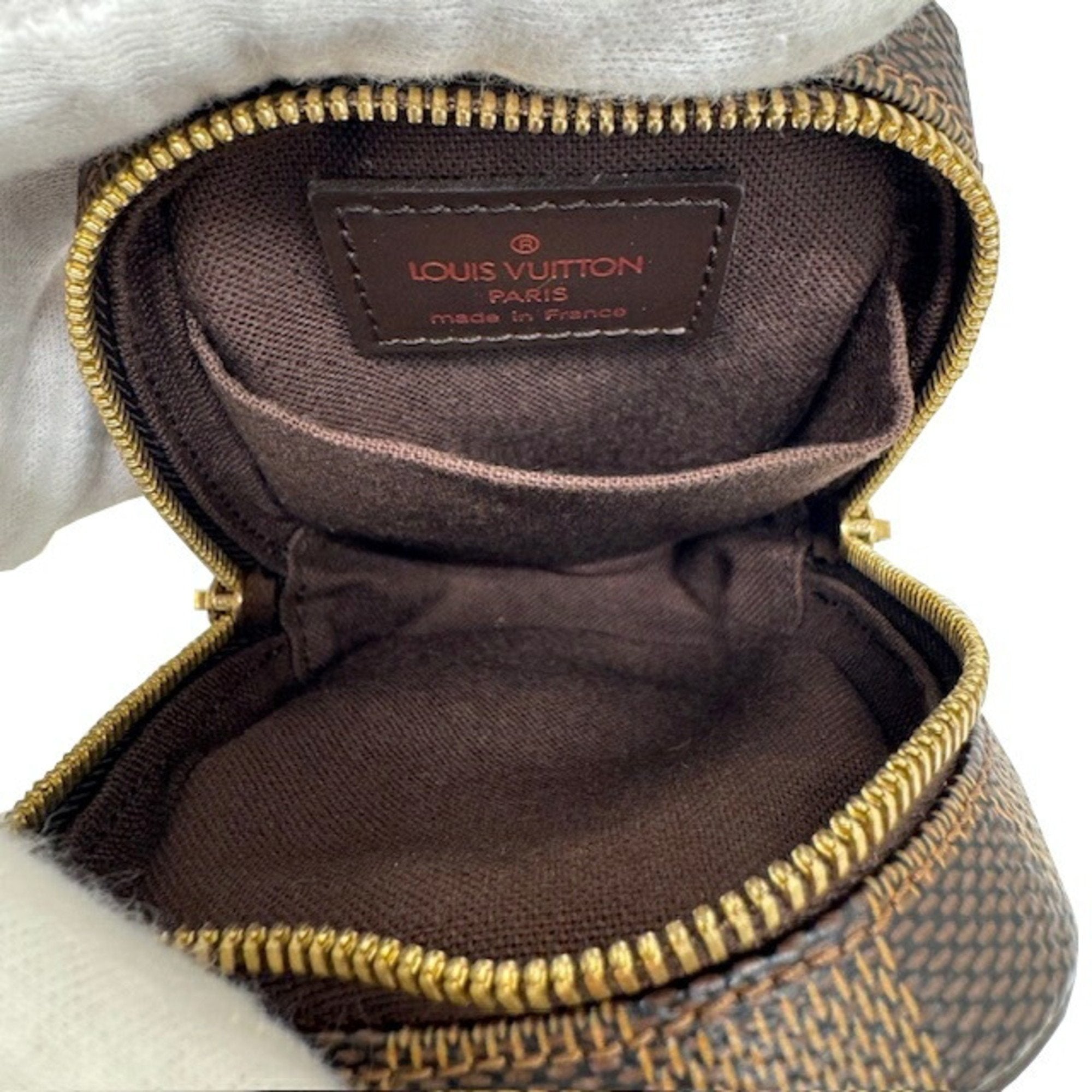 Louis Vuitton Brown Damier Canvas Ebene Damier Canvas Pouch Shoulder Bag (Pre-Owned)