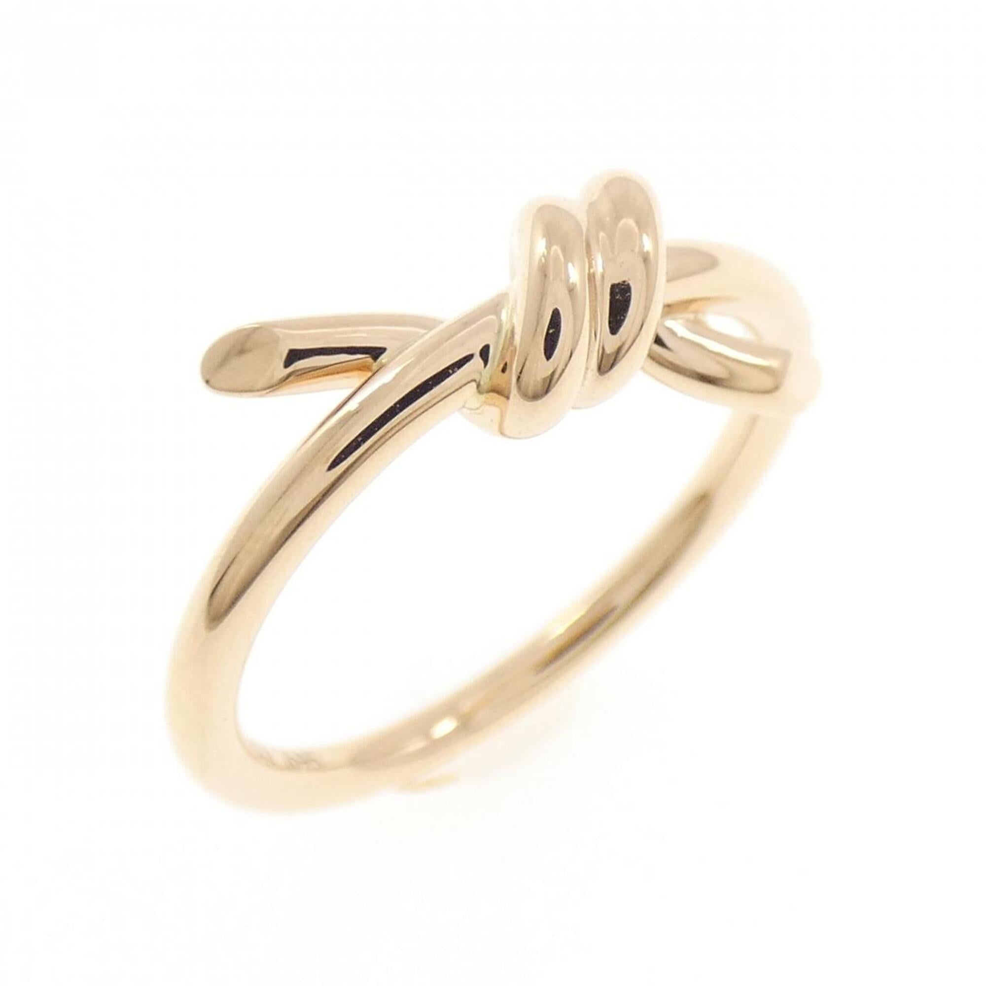 Tiffany Pink Gold (18K) Band Ring (Pre-Owned)