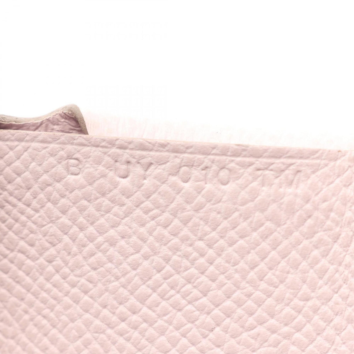 Hermes Pink Epsom Leather Coin Purse/Coin Case (Pre-Owned)