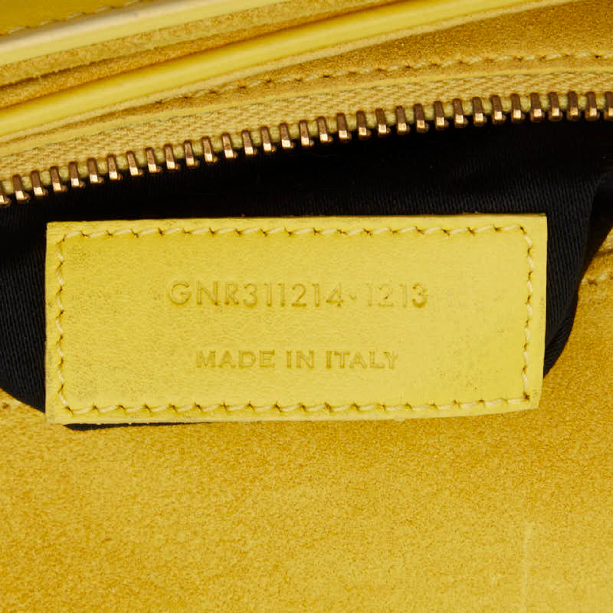 Saint Laurent Yellow Leather Shoulder Bag (Pre-Owned)