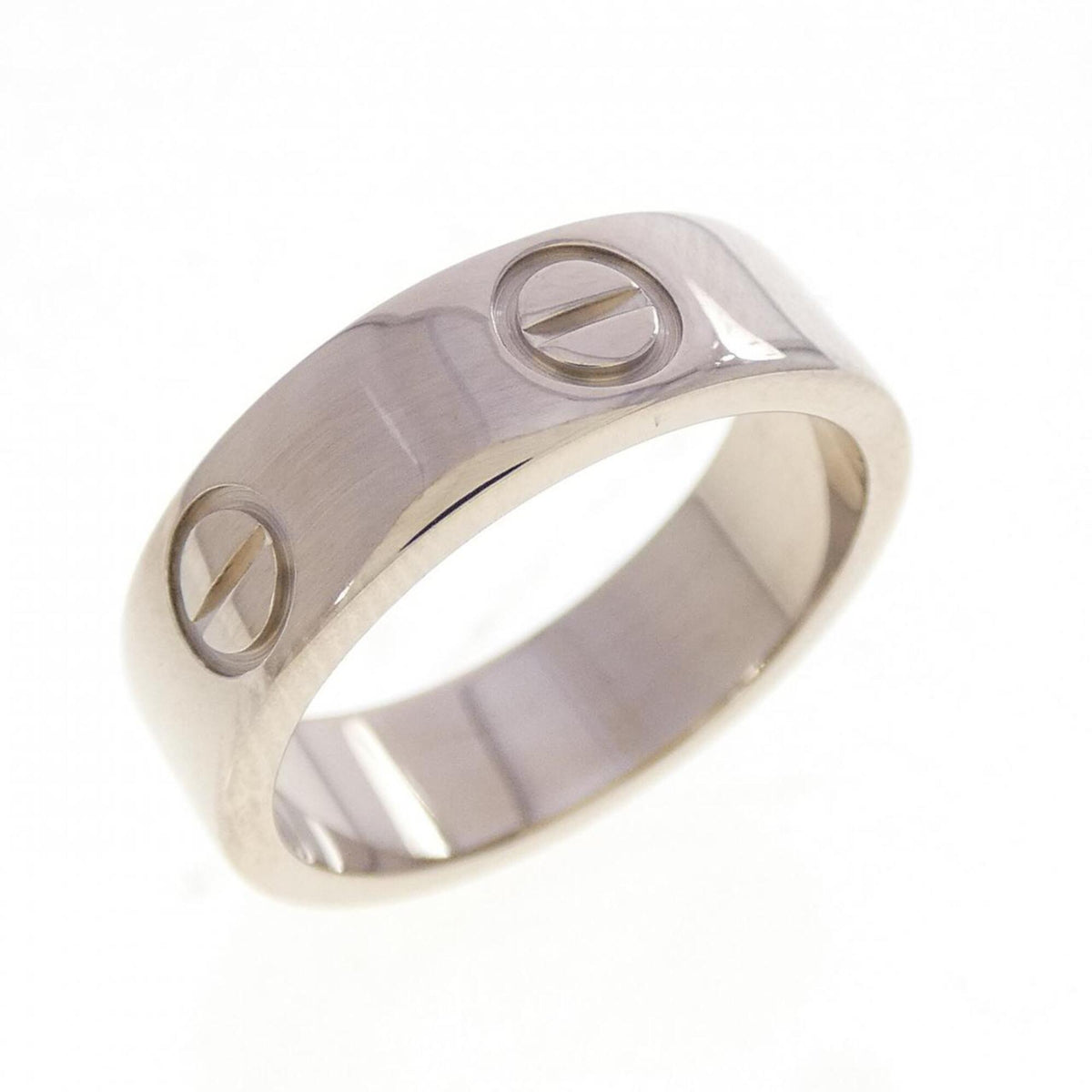 Cartier Love White Gold (18K) Band Ring (Pre-Owned)