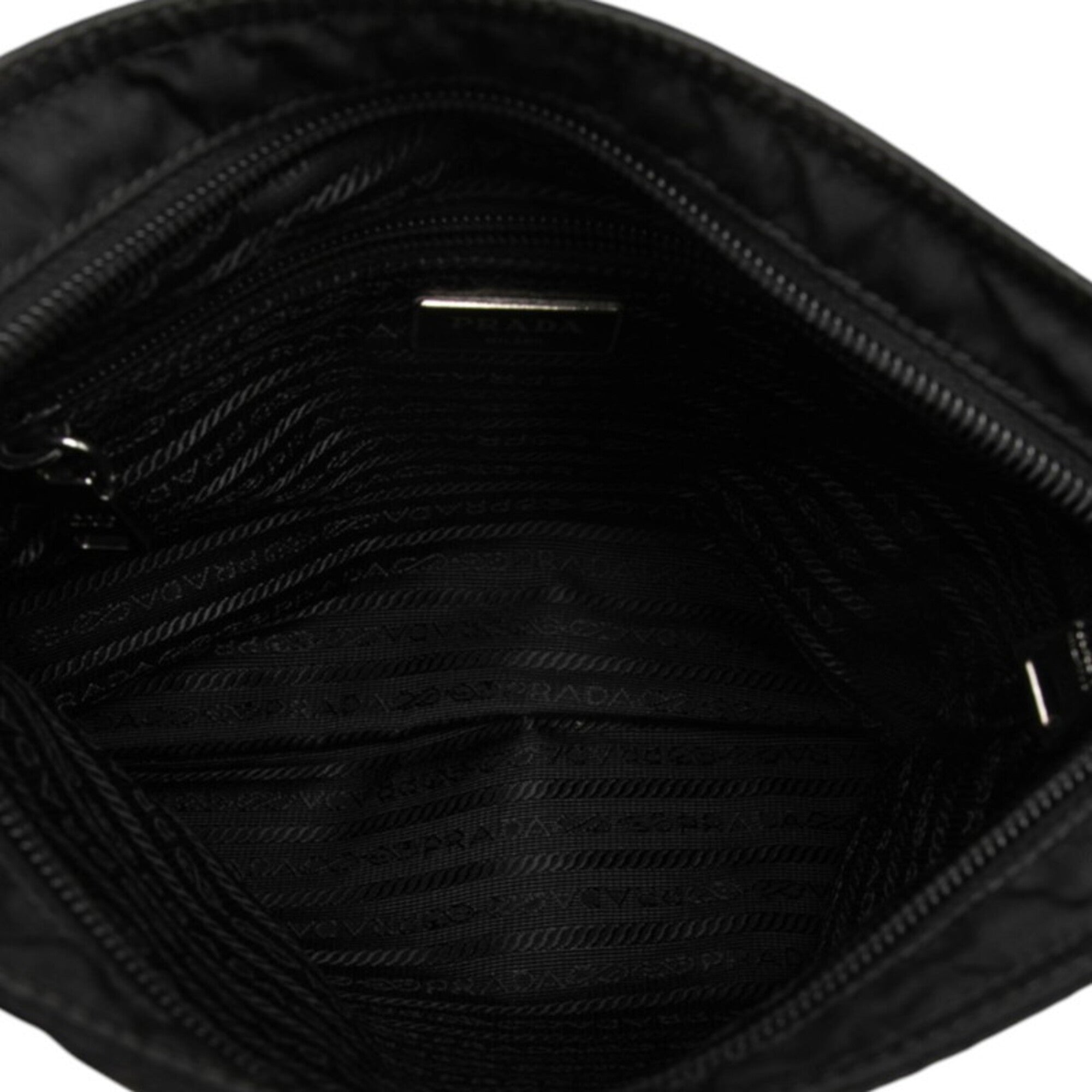 Prada Black Nylon Shoulder Bag (Pre-Owned)
