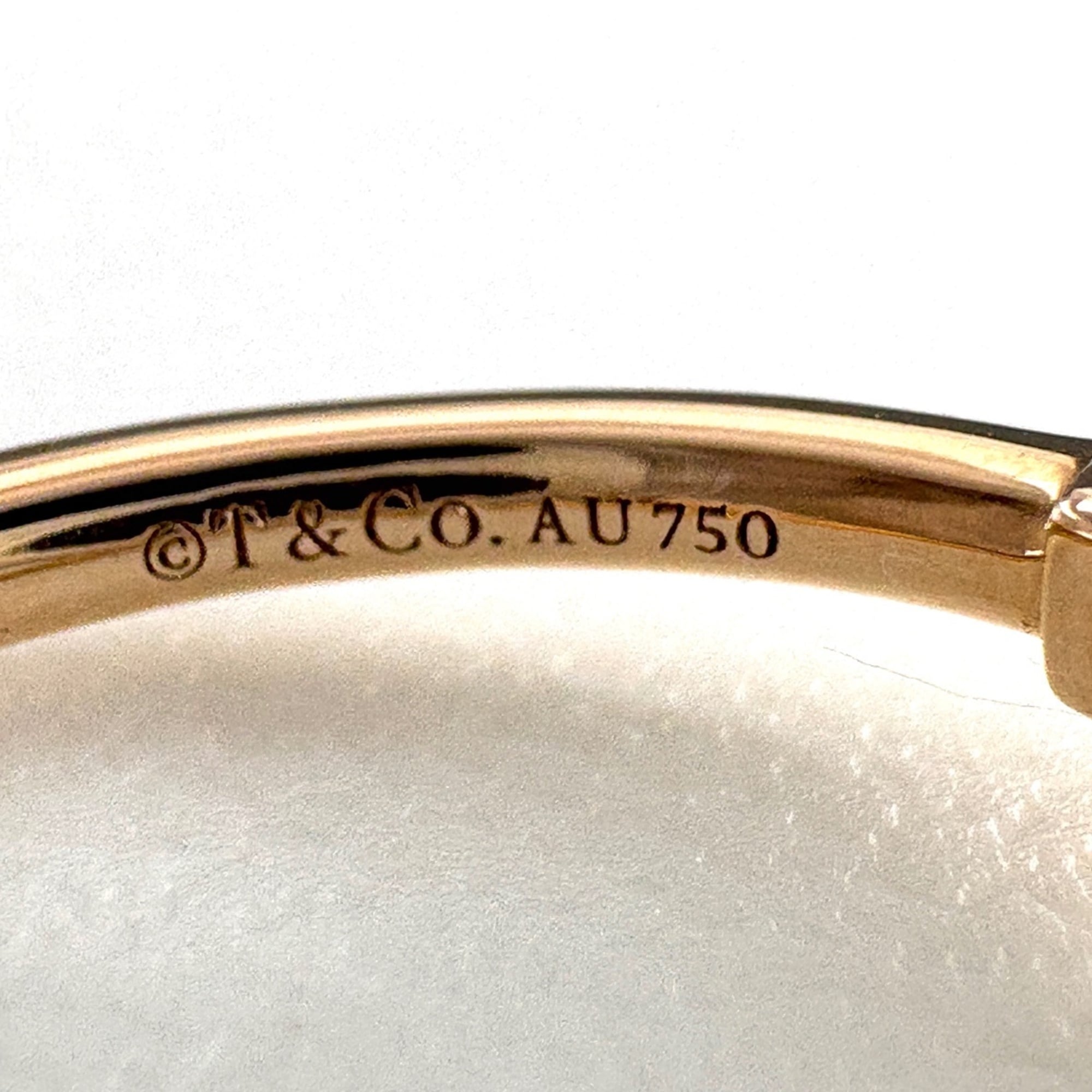 Tiffany Pink Gold (18K) Band Ring (Pre-Owned)