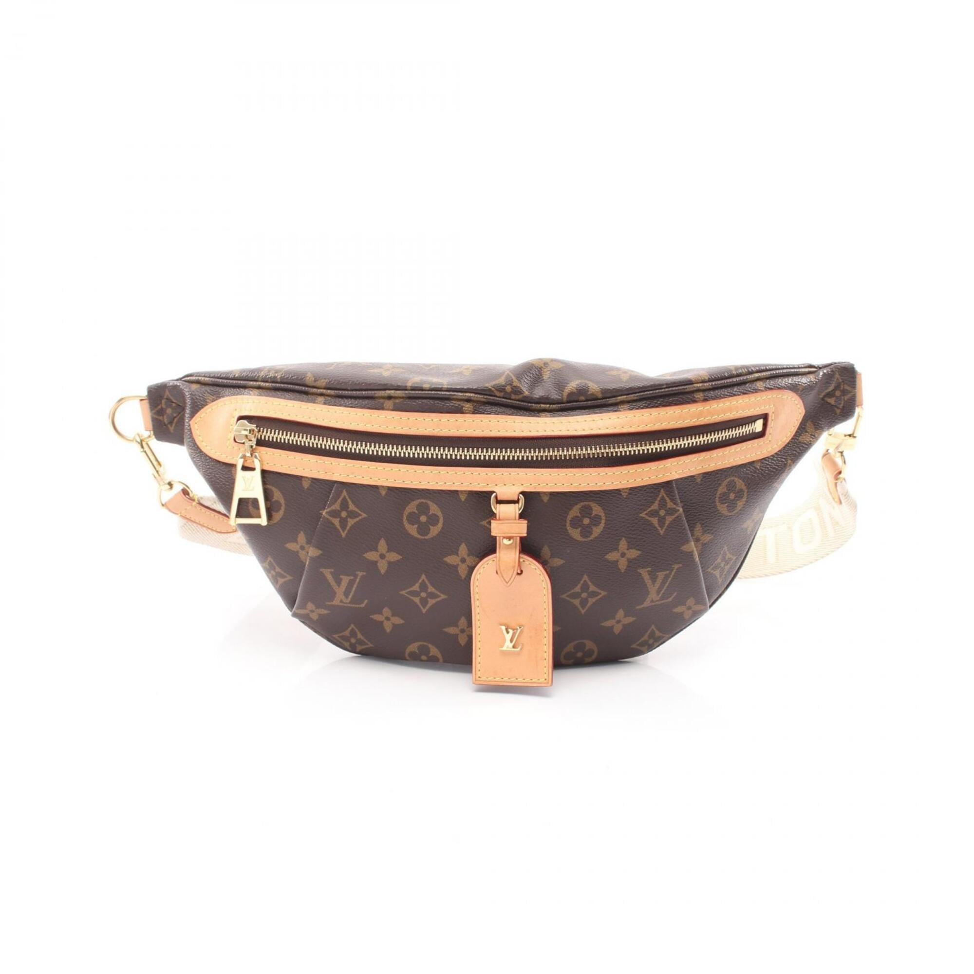 Louis Vuitton Brown Monogram Pvc Leather Fanny Pack Handbag (Pre-Owned)