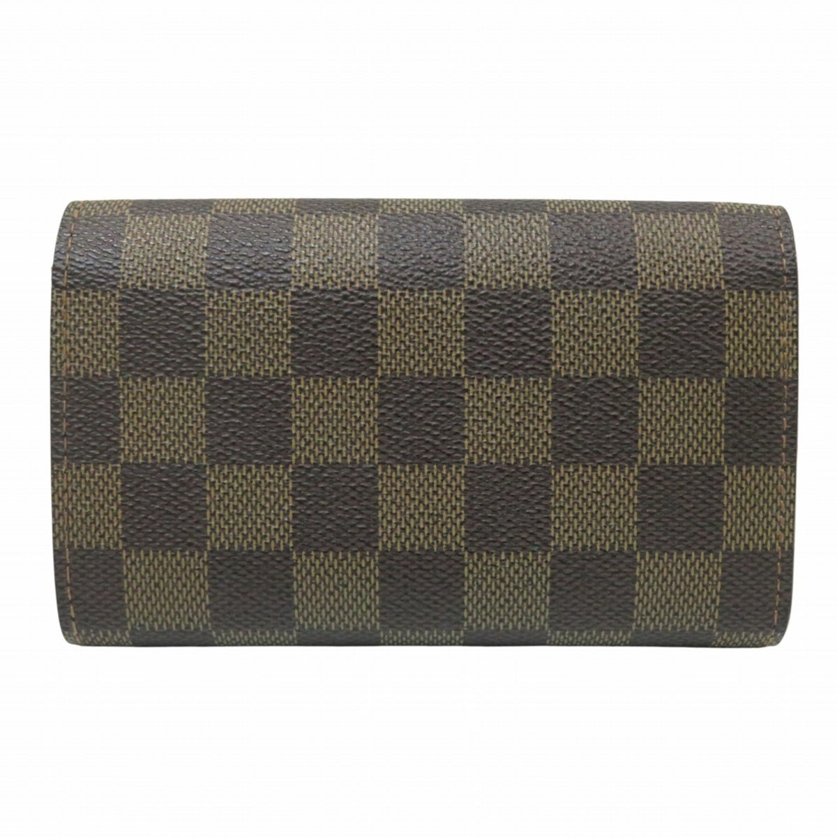 Louis Vuitton Damier Brown Damier Canvas Damier Canvas Wallet (Bi-Fold) (Pre-Owned)