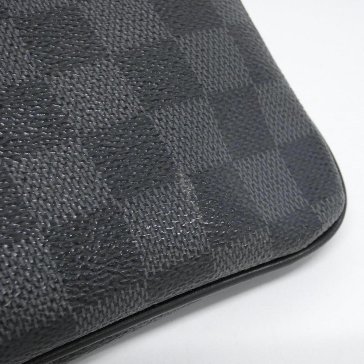 Louis Vuitton Damier Graphite Gray Damier Graphite Shoulder Bag (Pre-Owned)