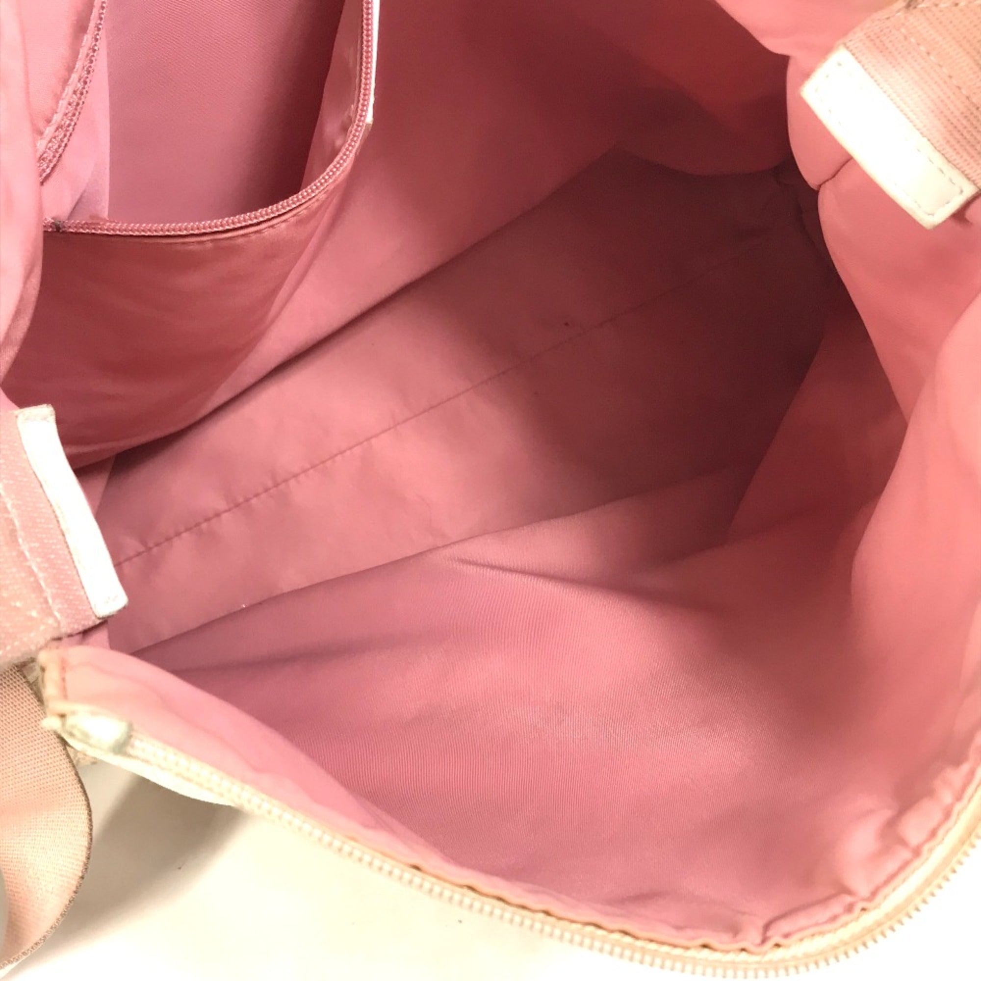 Christian Dior Pink Cloth Shoulder Bag (Pre-Owned)