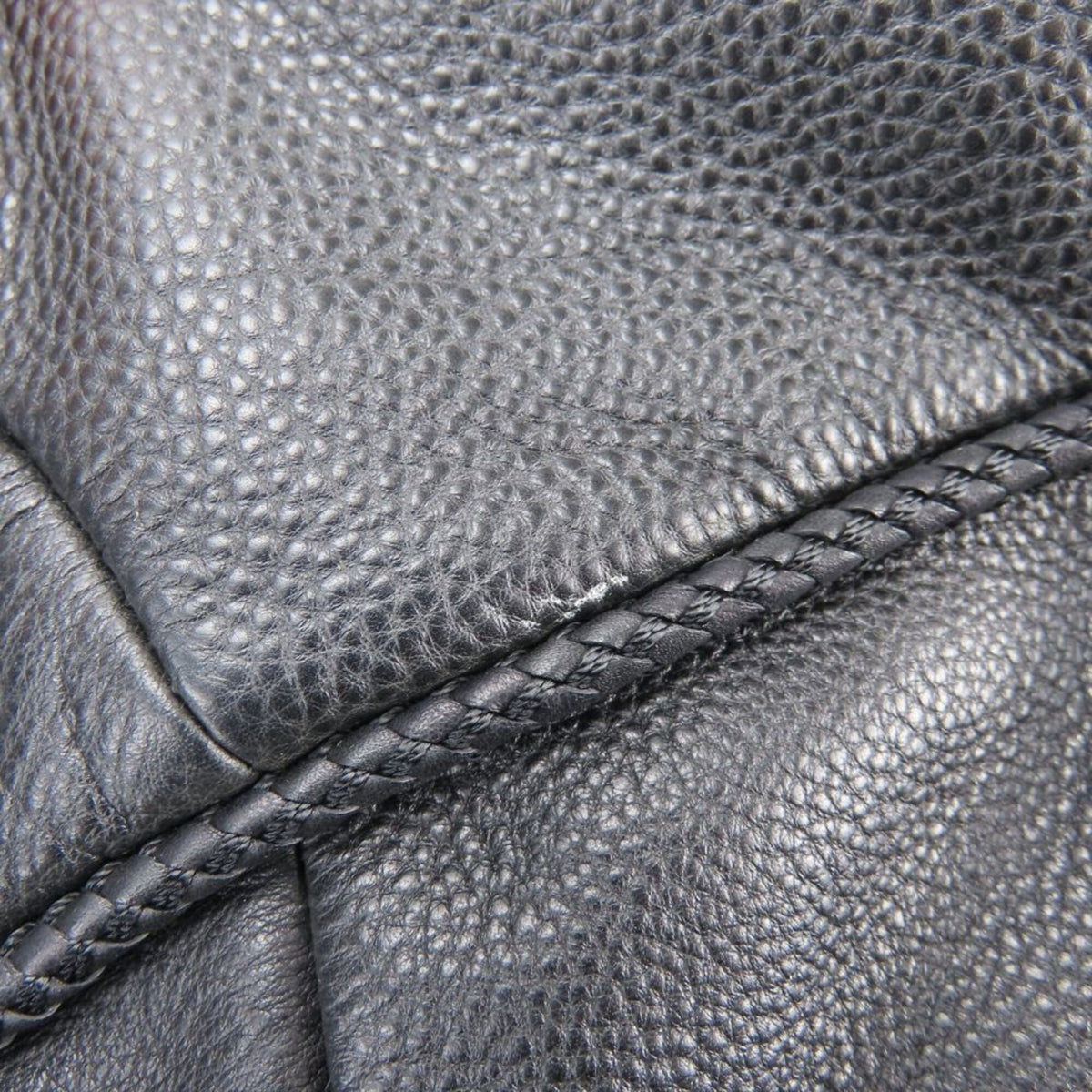 Gucci Black Leather Tote Bag (Pre-Owned)