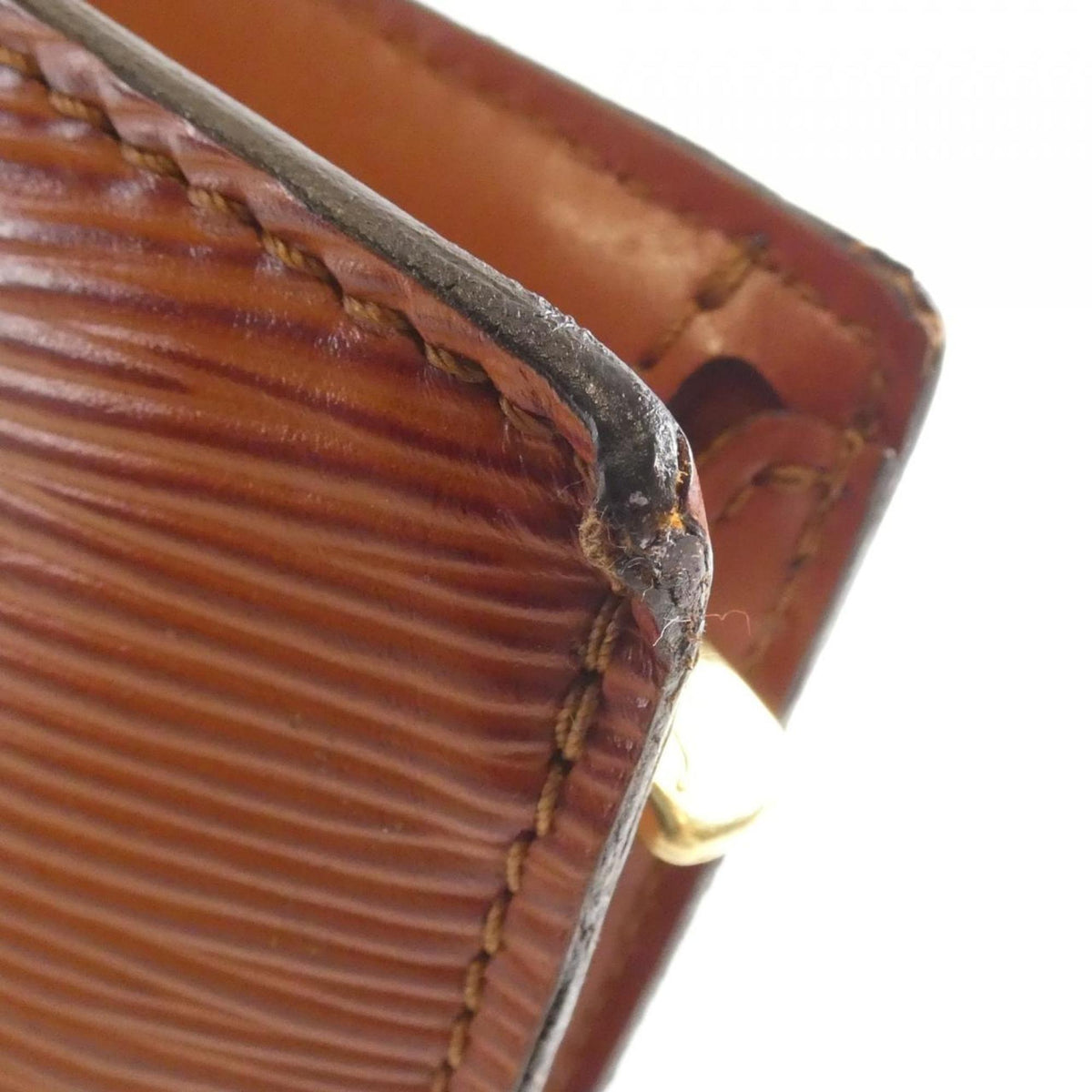Louis Vuitton Brown Leather Handbag (Pre-Owned)