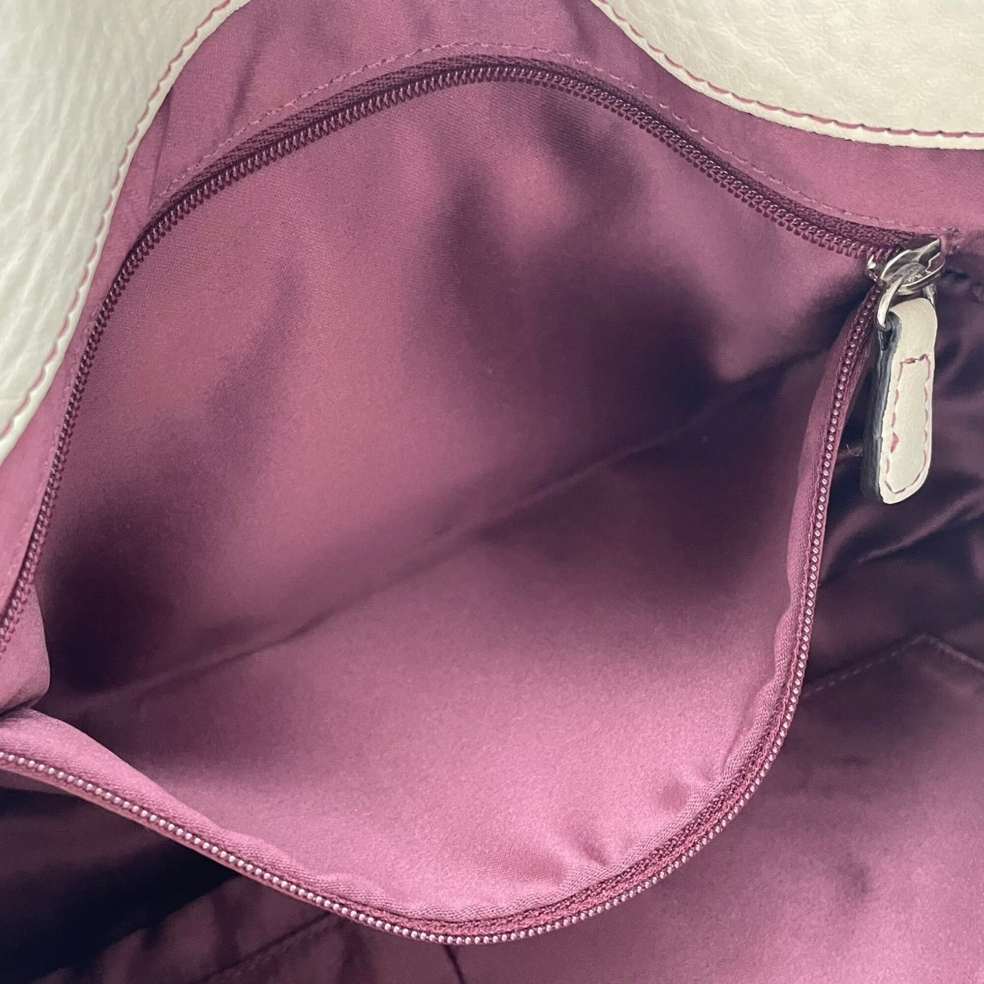 Coach Ivory Leather Handbag Shoulder Bag (Pre-Owned)
