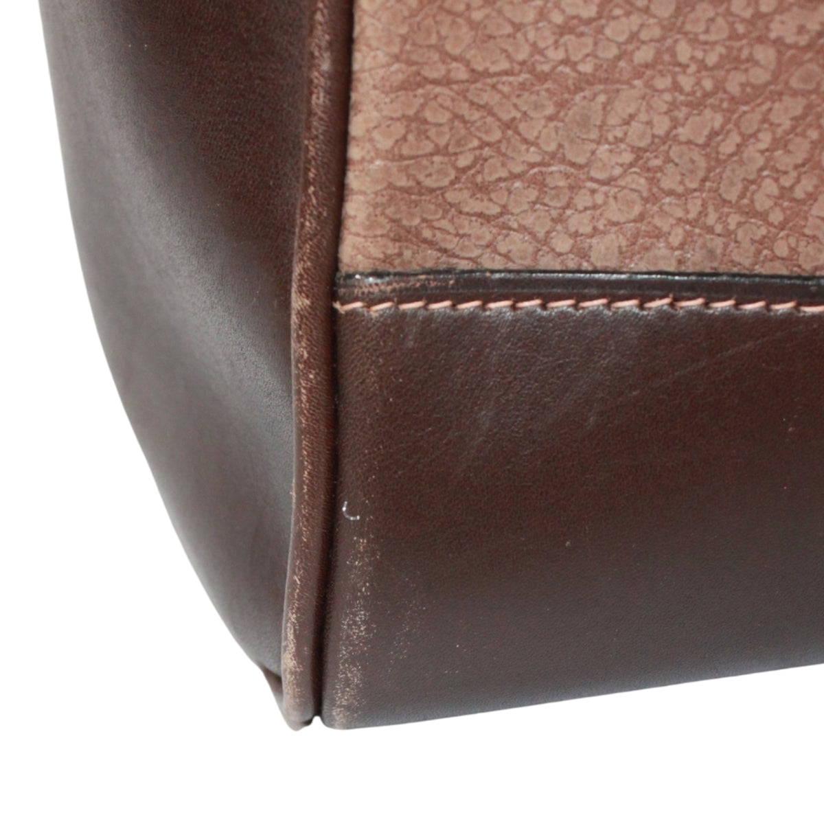 Gucci Brown Leather Boston Bag Handbag (Pre-Owned)