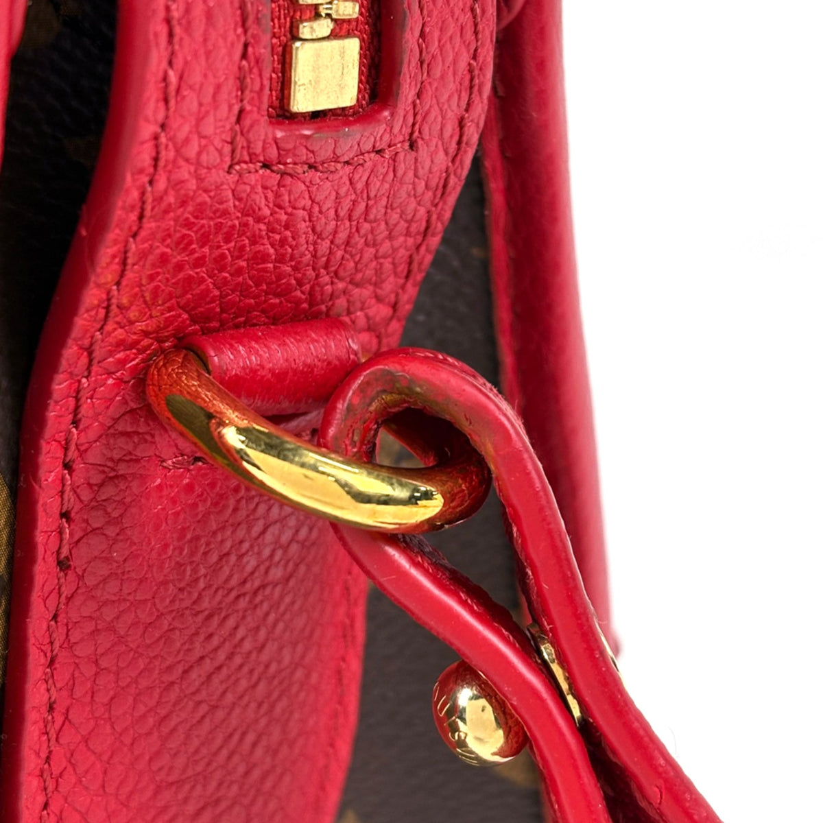 Louis Vuitton Monogram Red Color Rouge Monogram Handbag (Pre-Owned)