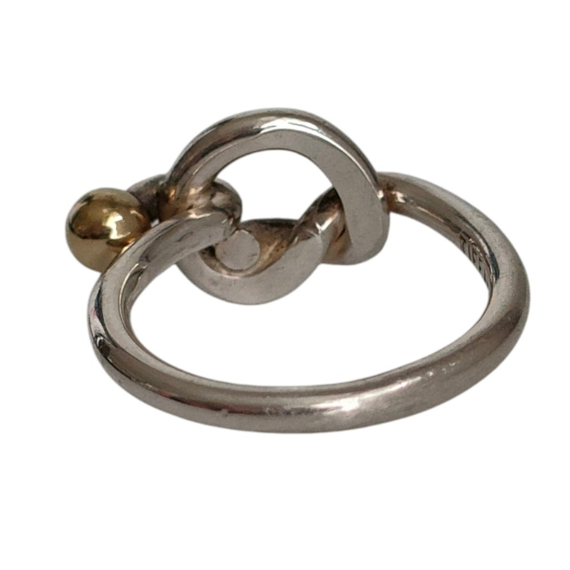 Tiffany Yellow Gold (18K) Silver 925 Band Ring (Pre-Owned)