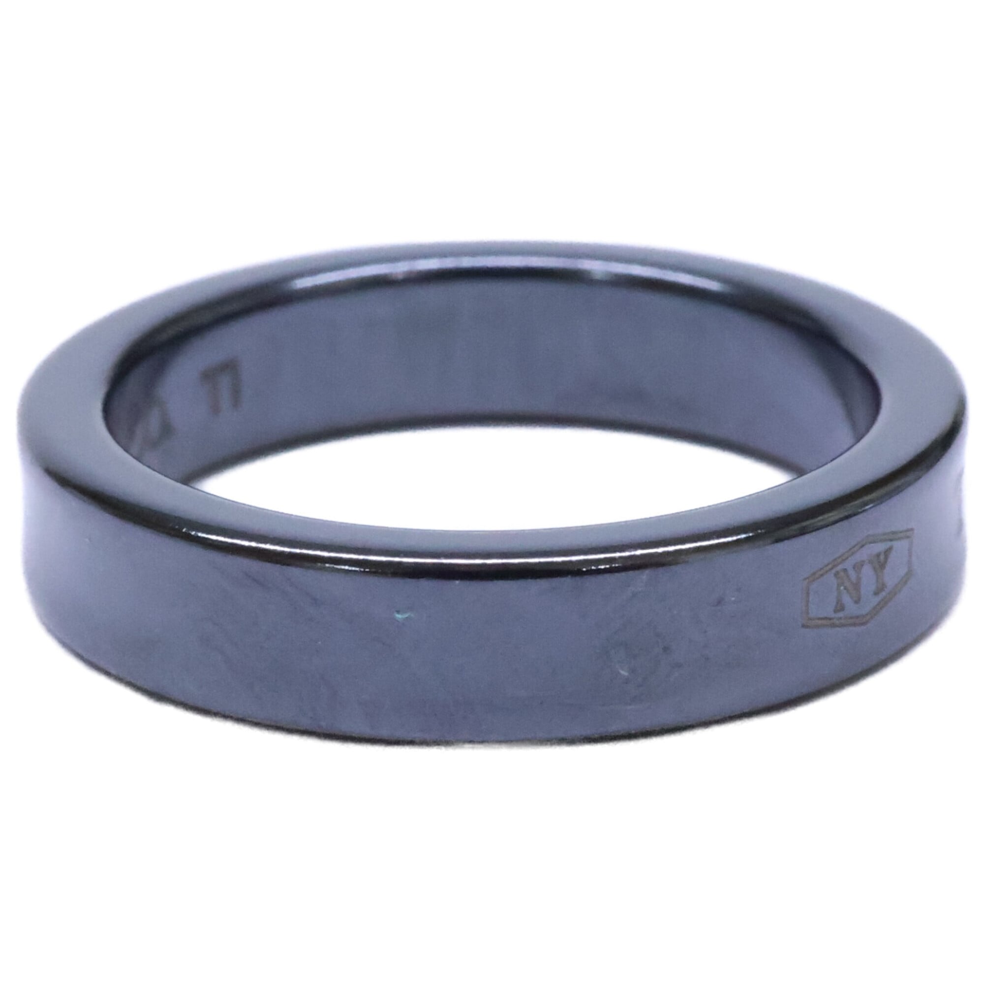 Tiffany Black Titanium Band Ring (Pre-Owned)