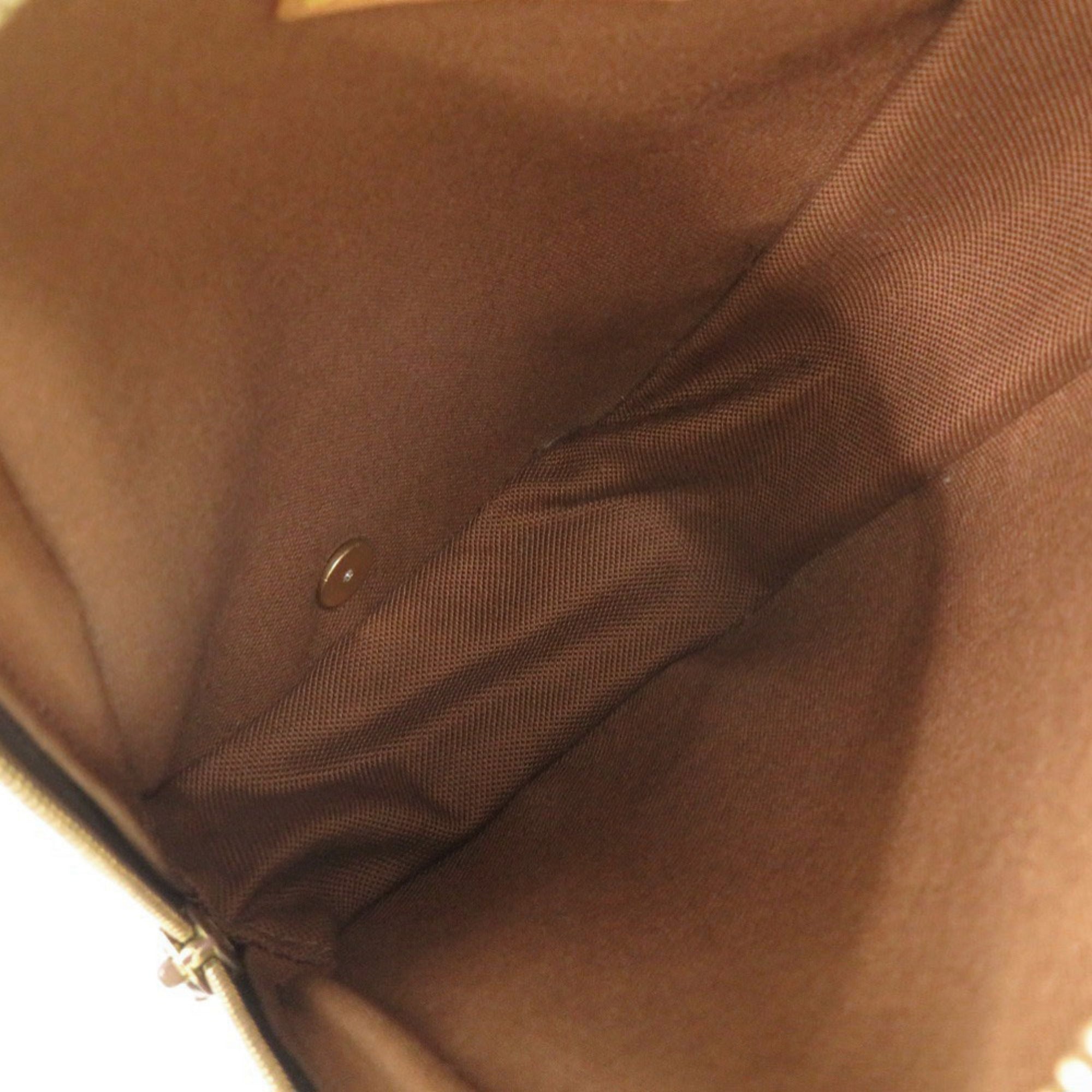 Louis Vuitton Brown Monogram Pochette Sling Bag (Pre-Owned)