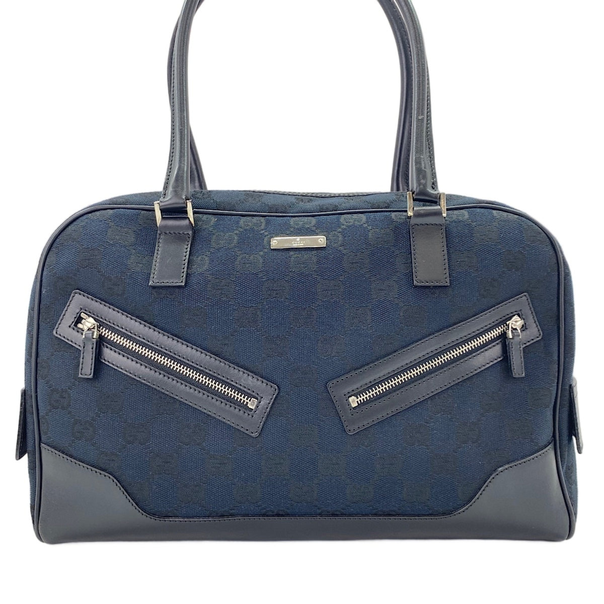 Gucci Navy Handbag (Pre-Owned)