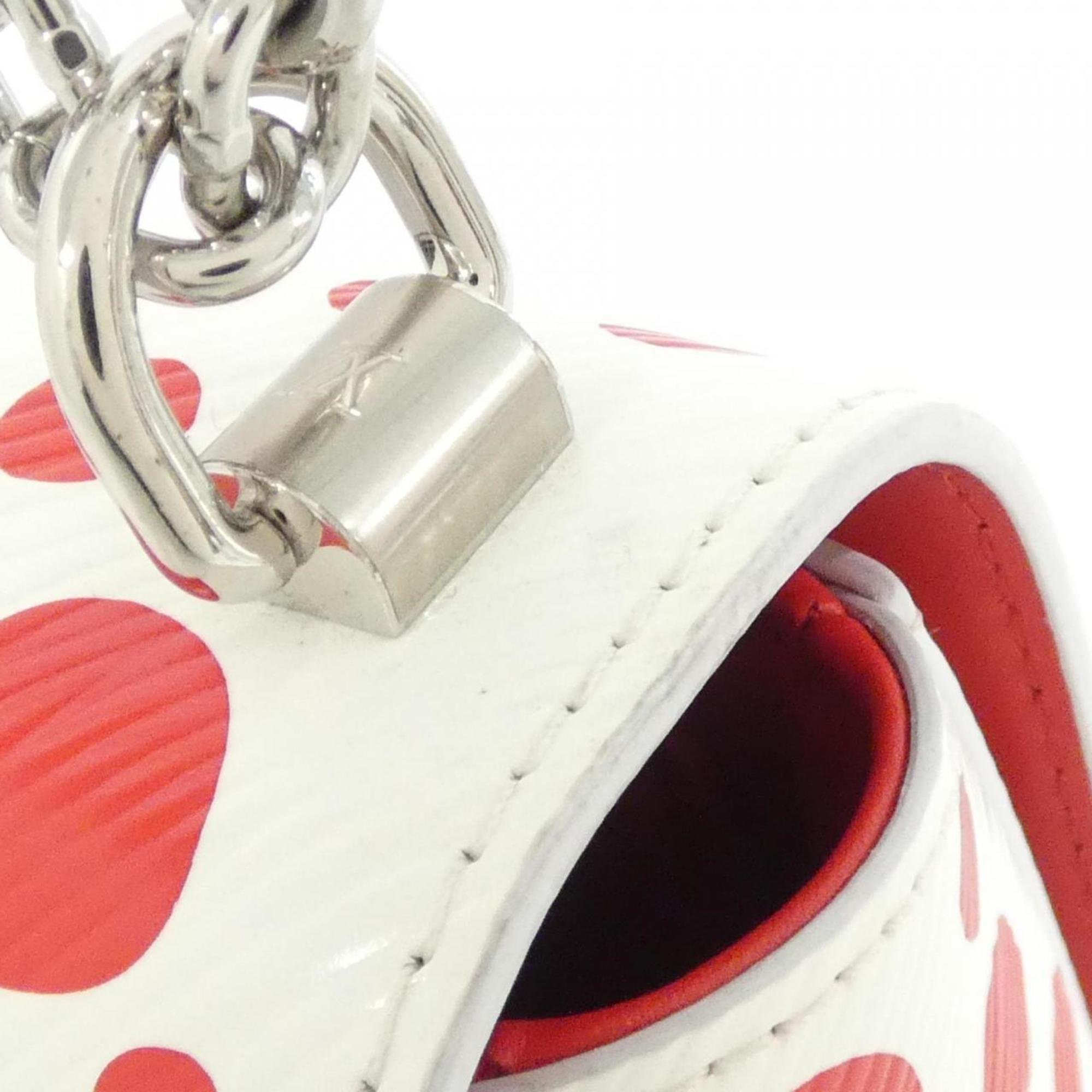Louis Vuitton Epi Blanc Rouge Leather Shoulder Bag (Pre-Owned)