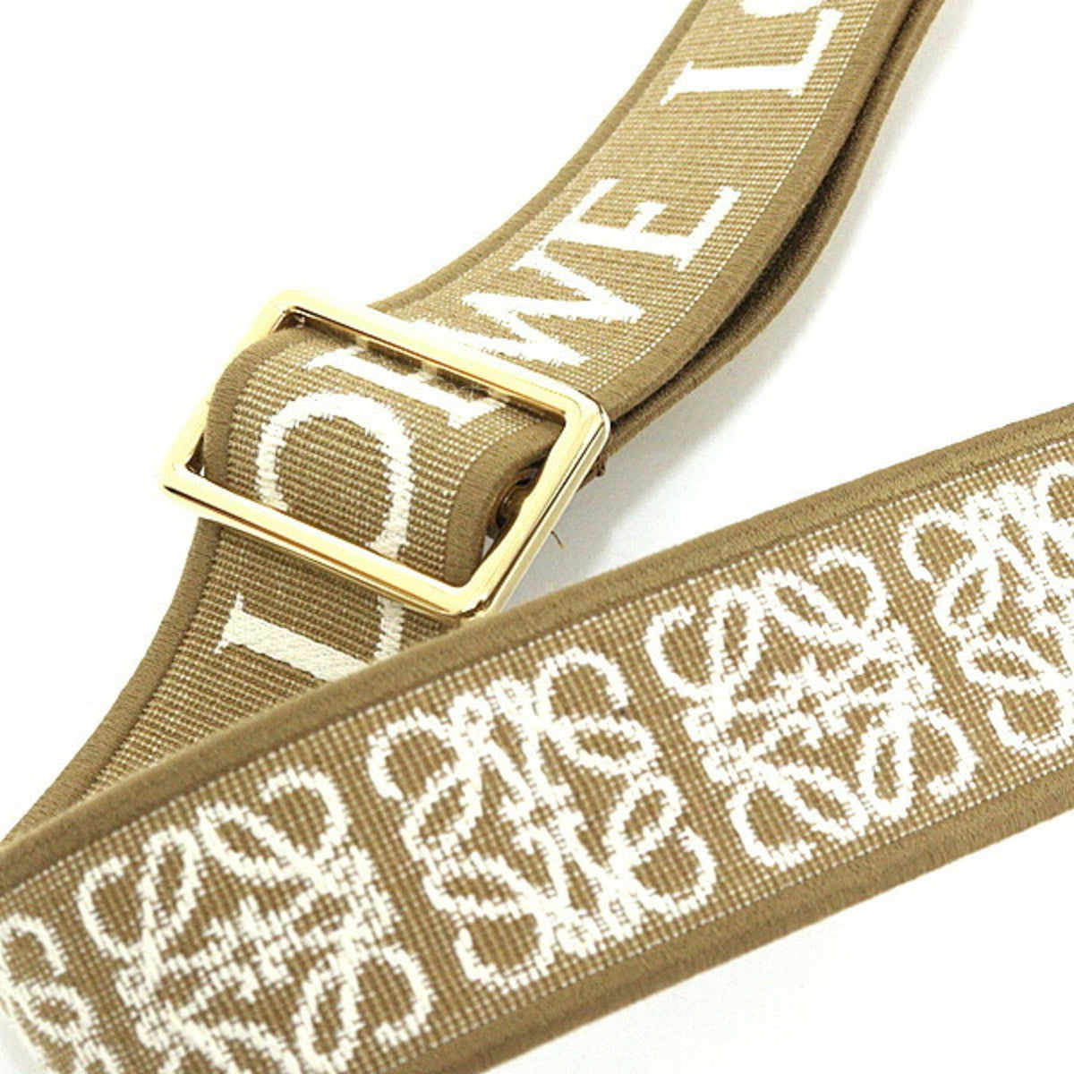 Loewe Puzzle Leather Jacquard Shoulder Bag (Pre-Owned)