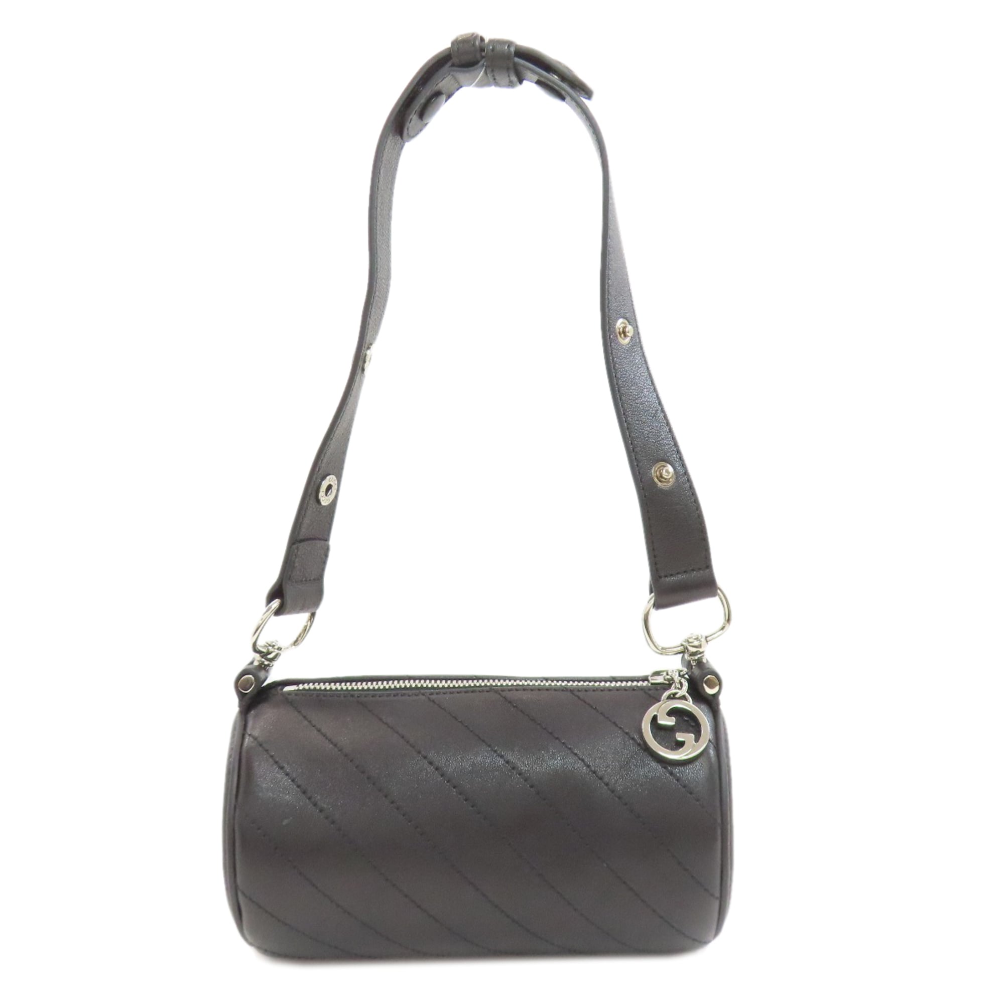 Gucci Black Leather Shoulder Bag (Pre-Owned)