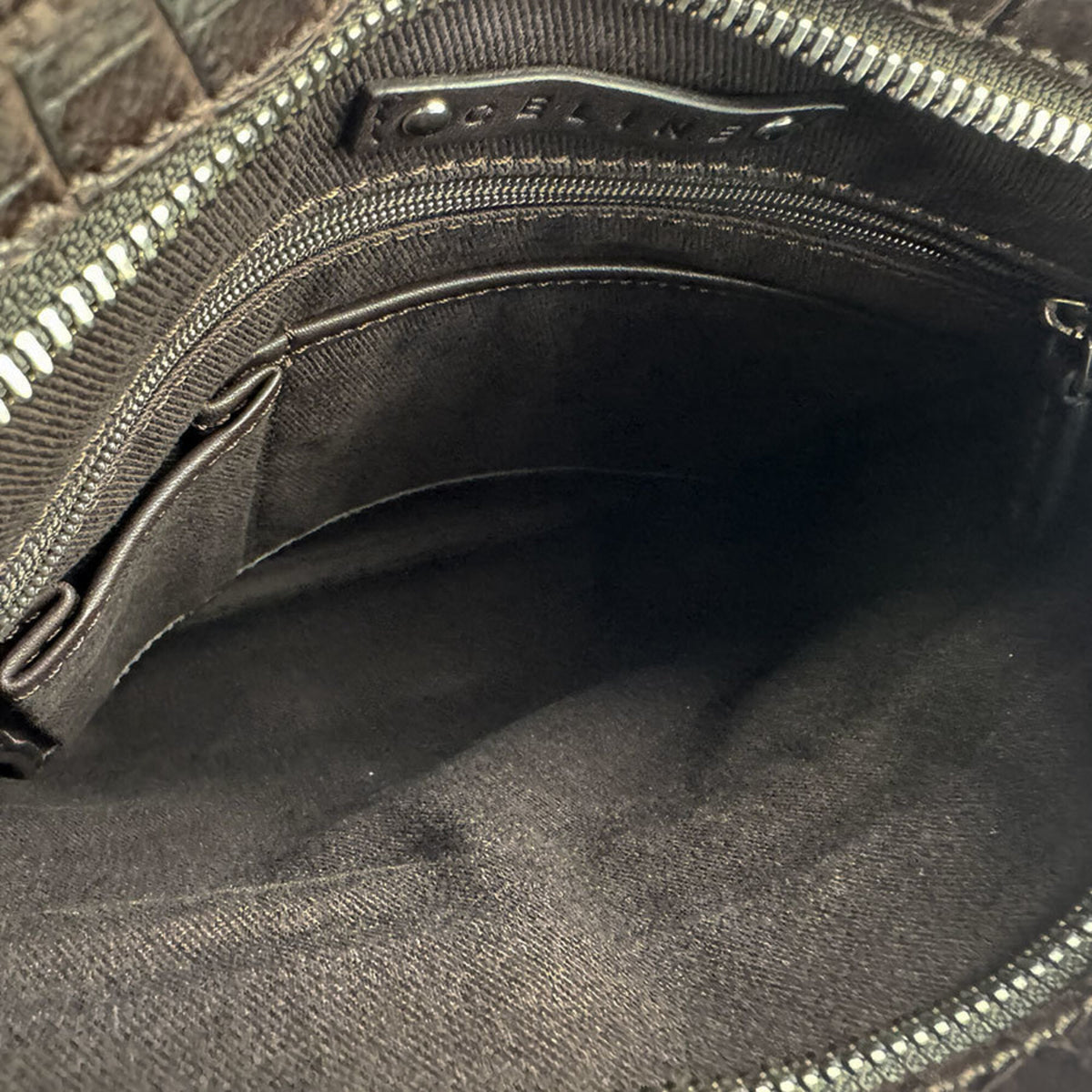 Celine Brown Canvas Shoulder Bag (Pre-Owned)
