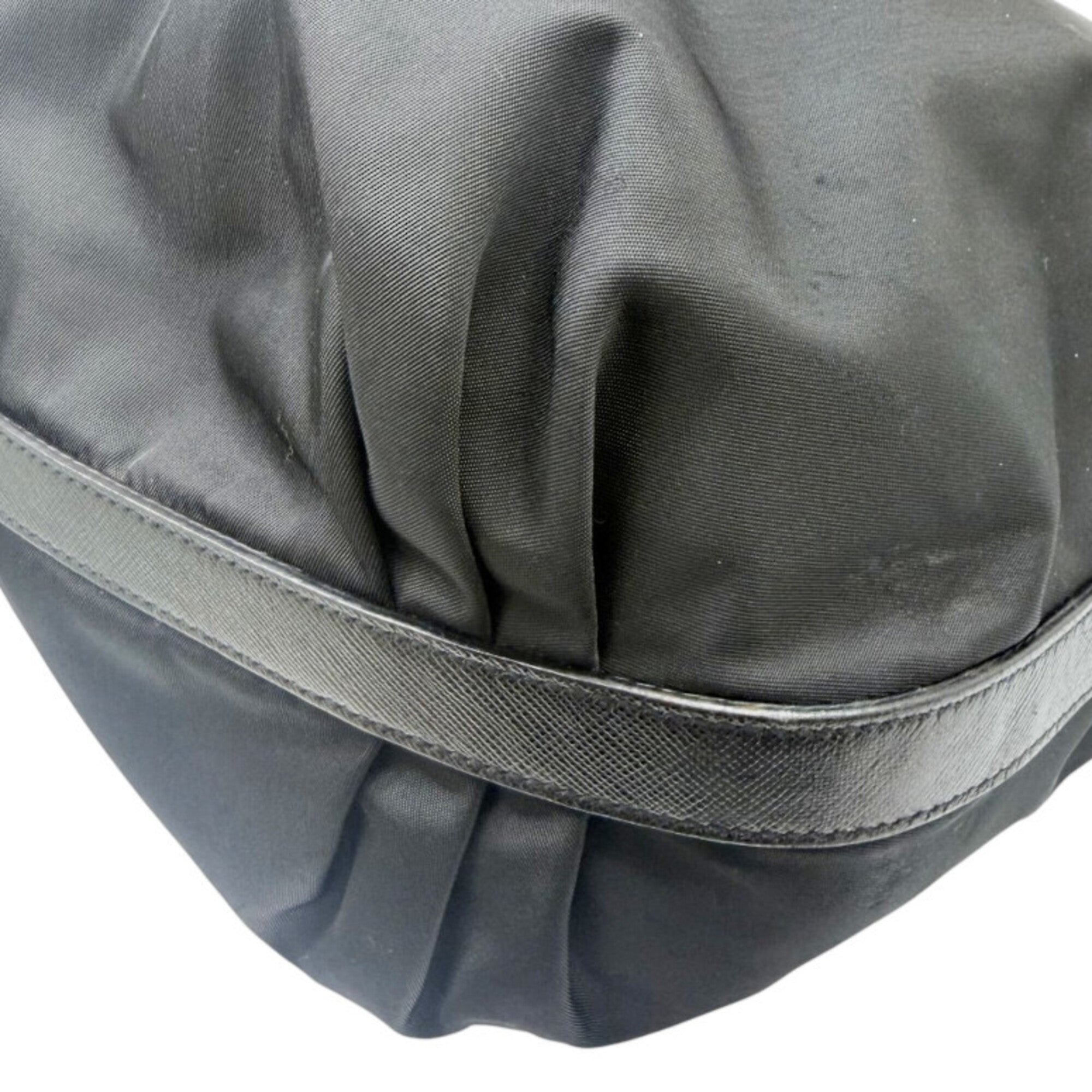 Prada Black Nylon Handbag (Pre-Owned)