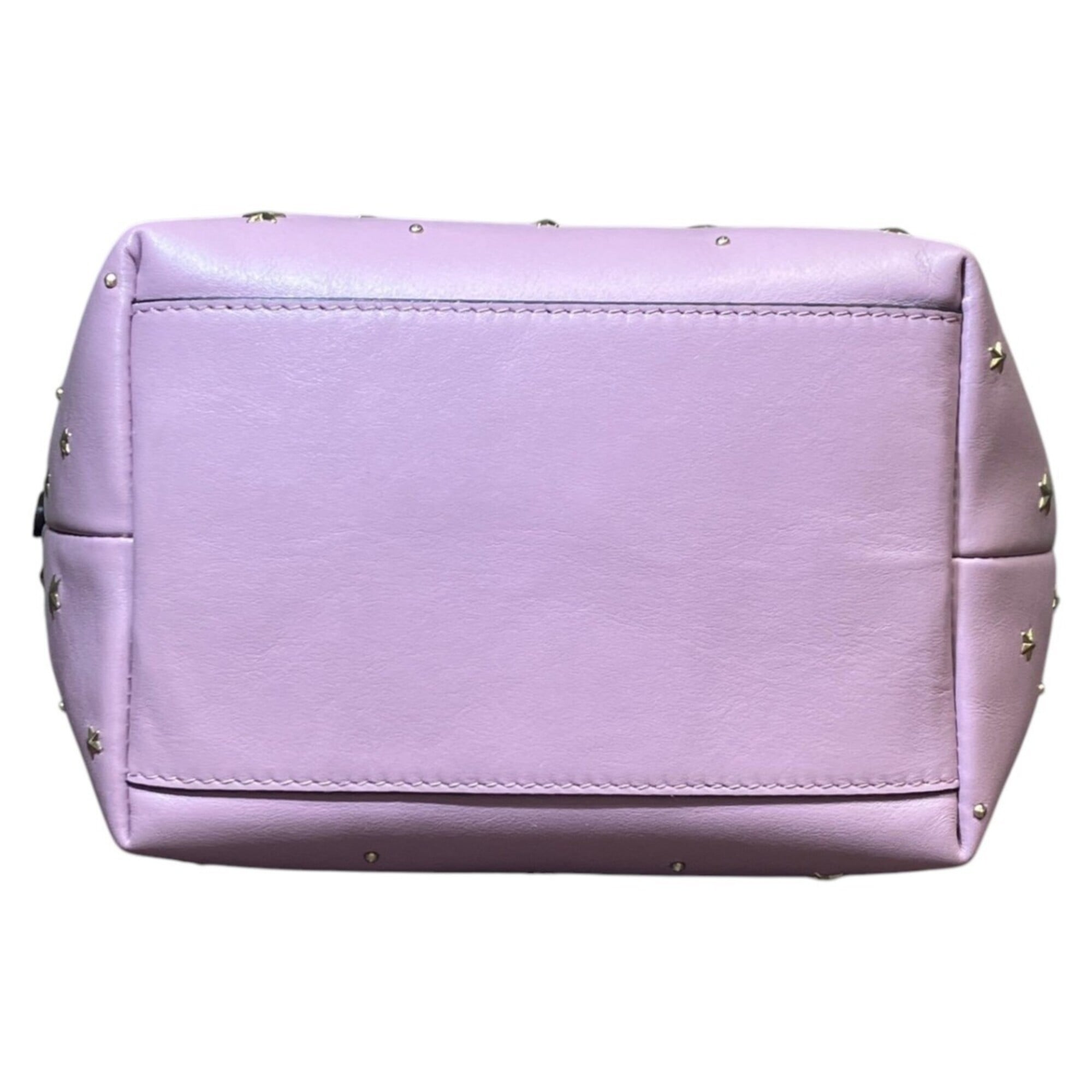 Jimmy Choo Purple Leather Metal Handbag (Pre-Owned)