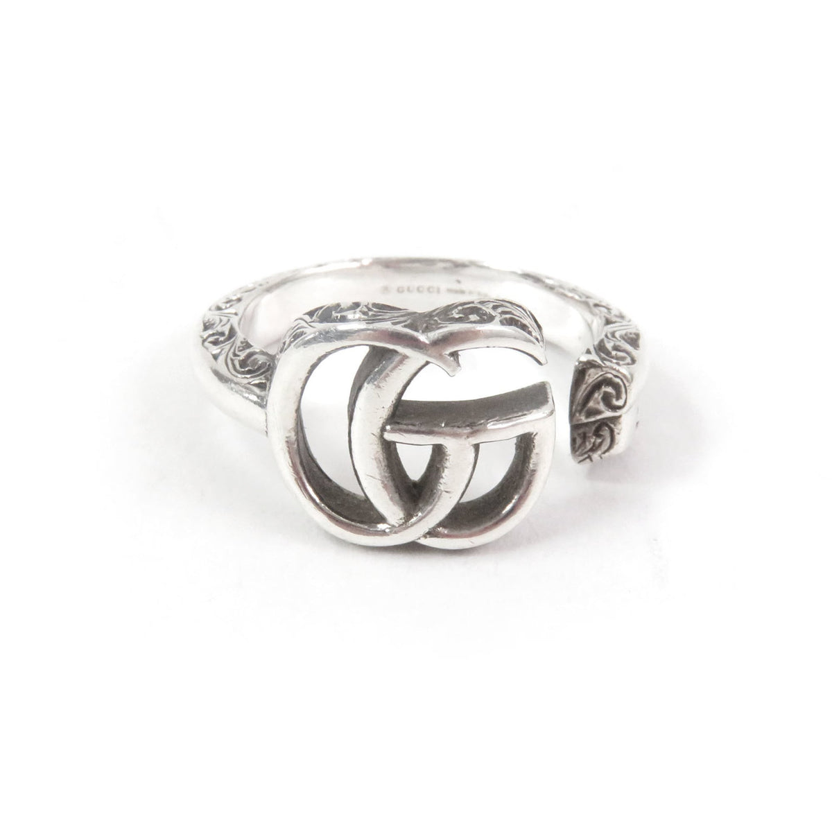Gucci Silver Silver 925 Band Ring (Pre-Owned)