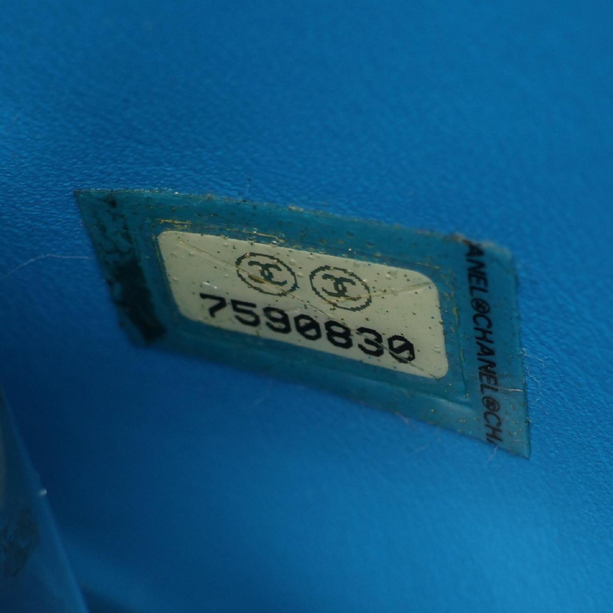 Chanel Blue Orange Red Color Nylon Canvas Backpack (Pre-Owned)
