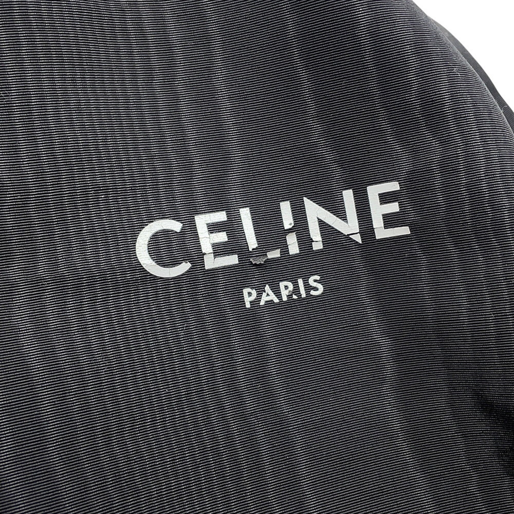 Celine Black Brown Pvc Leather Handbag Shoulder Bag (Pre-Owned)
