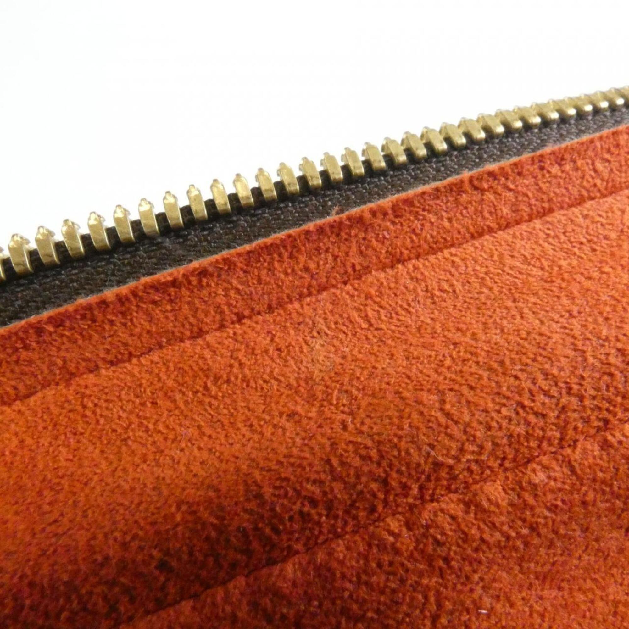 Louis Vuitton Brown Coated Canvas Handbag (Pre-Owned)