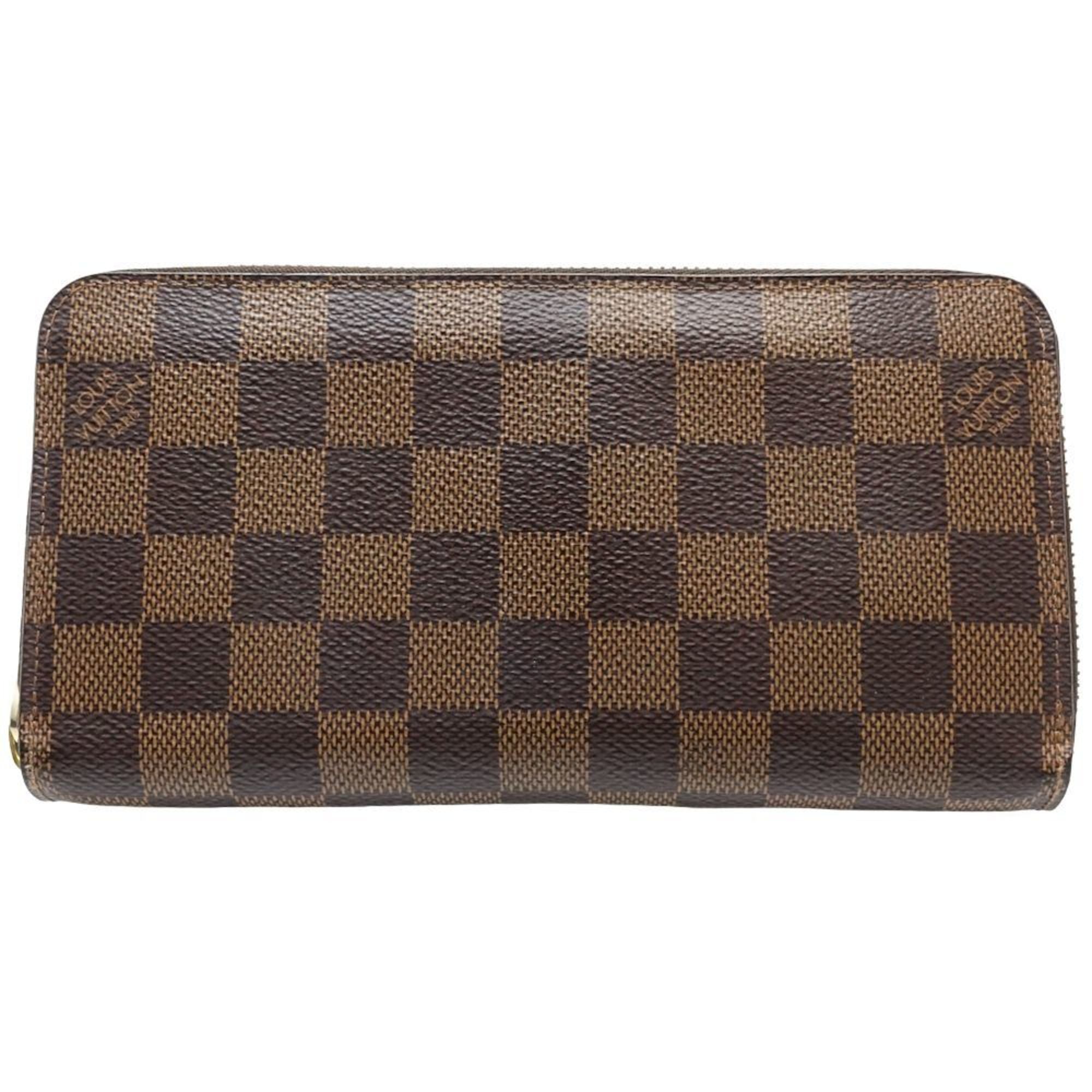 Louis Vuitton Ebene Rose Ballerine Canvas Long Wallet (Bi-Fold) (Pre-Owned)