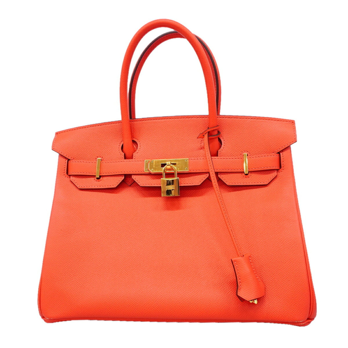 Hermes Rose Jaipur Leather Handbag (Pre-Owned)