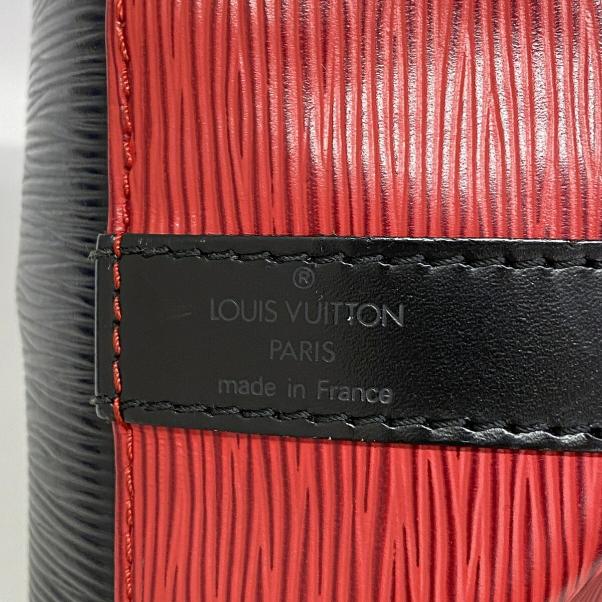 Louis Vuitton Castilian Red Noir Shoulder Bag (Pre-Owned)