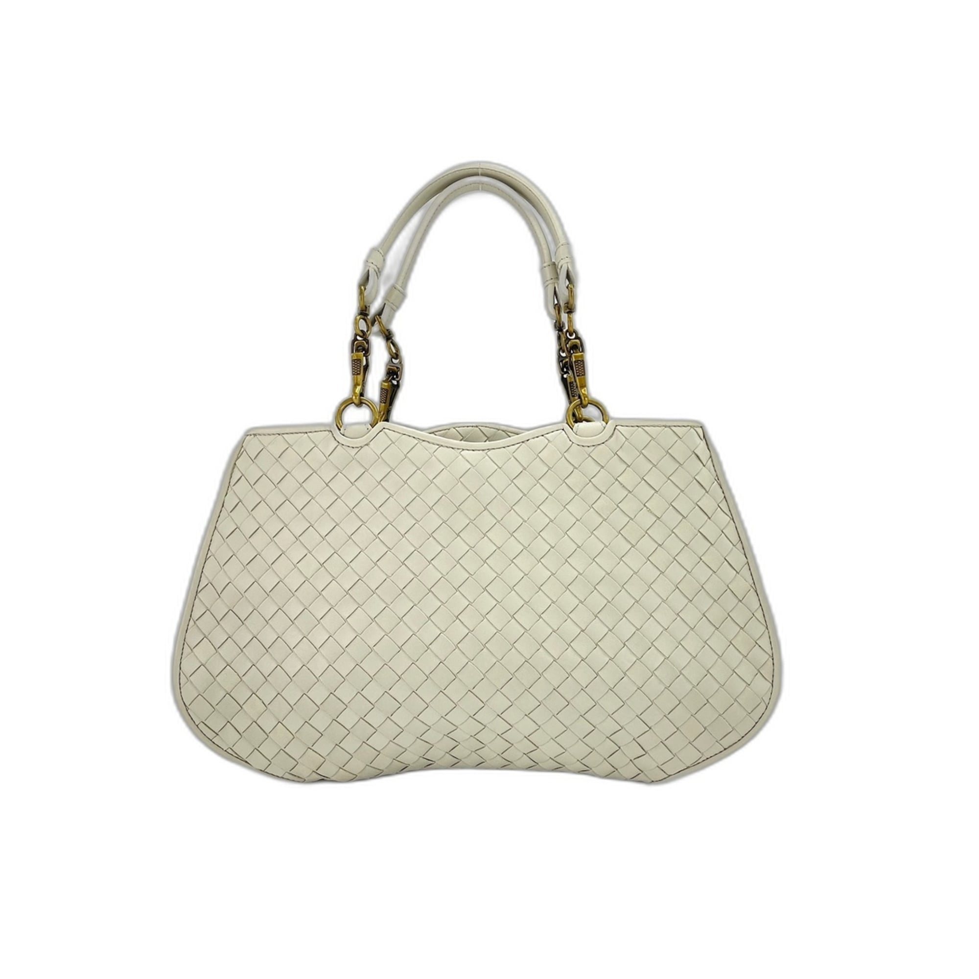 Bottega Veneta White Handbag (Pre-Owned)