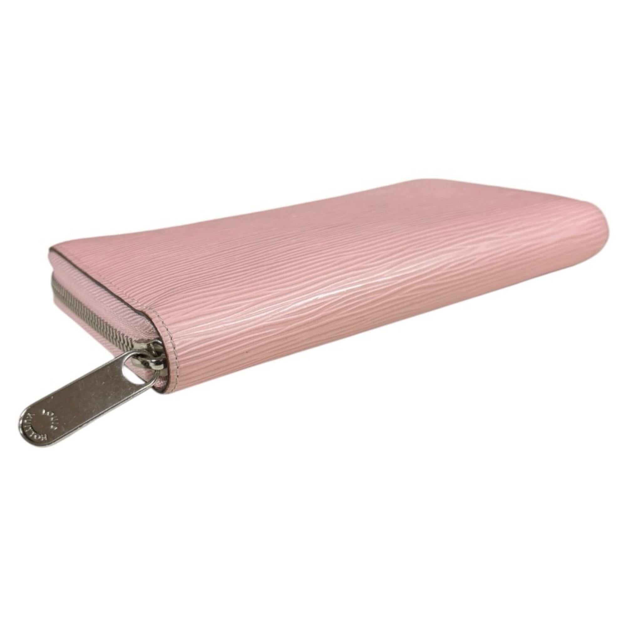 Louis Vuitton Epi Pink Rose Ballerine Epi Leather Long Wallet (Bi-Fold) (Pre-Owned)